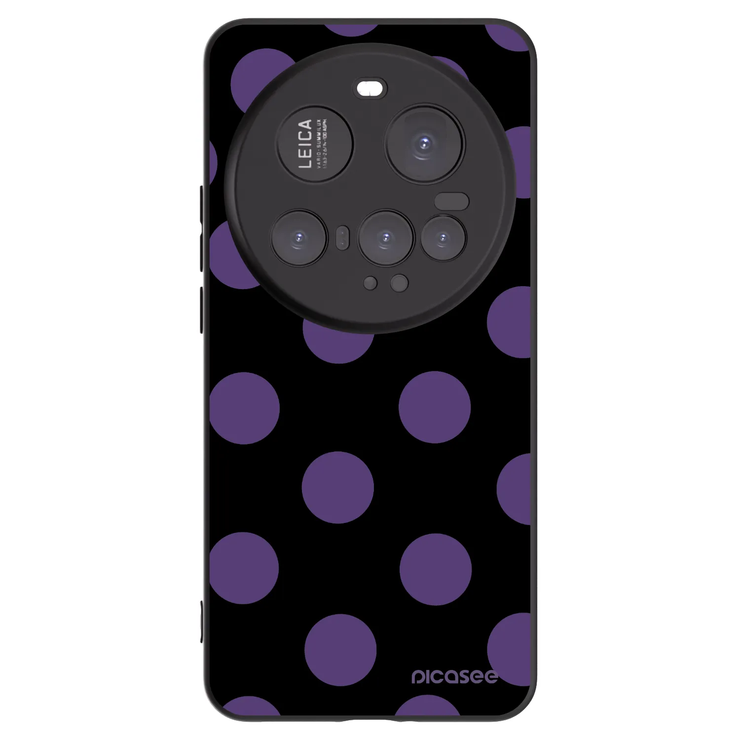 Picasee silikonski črni ovitek za Xiaomi 15 Ultra - Big flickers