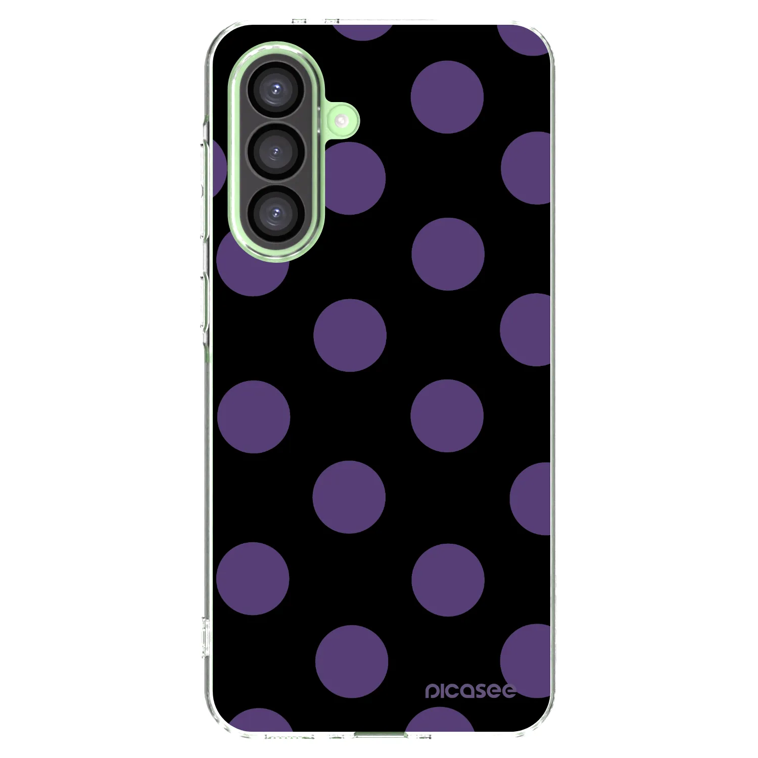 Picasee silikonski prozorni ovitek za Samsung Galaxy A26 5G A266B - Big flickers