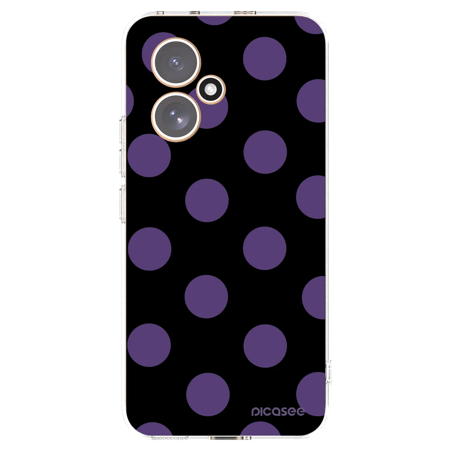 Picasee silikonski prozorni ovitek za Honor 400 5G - Big flickers