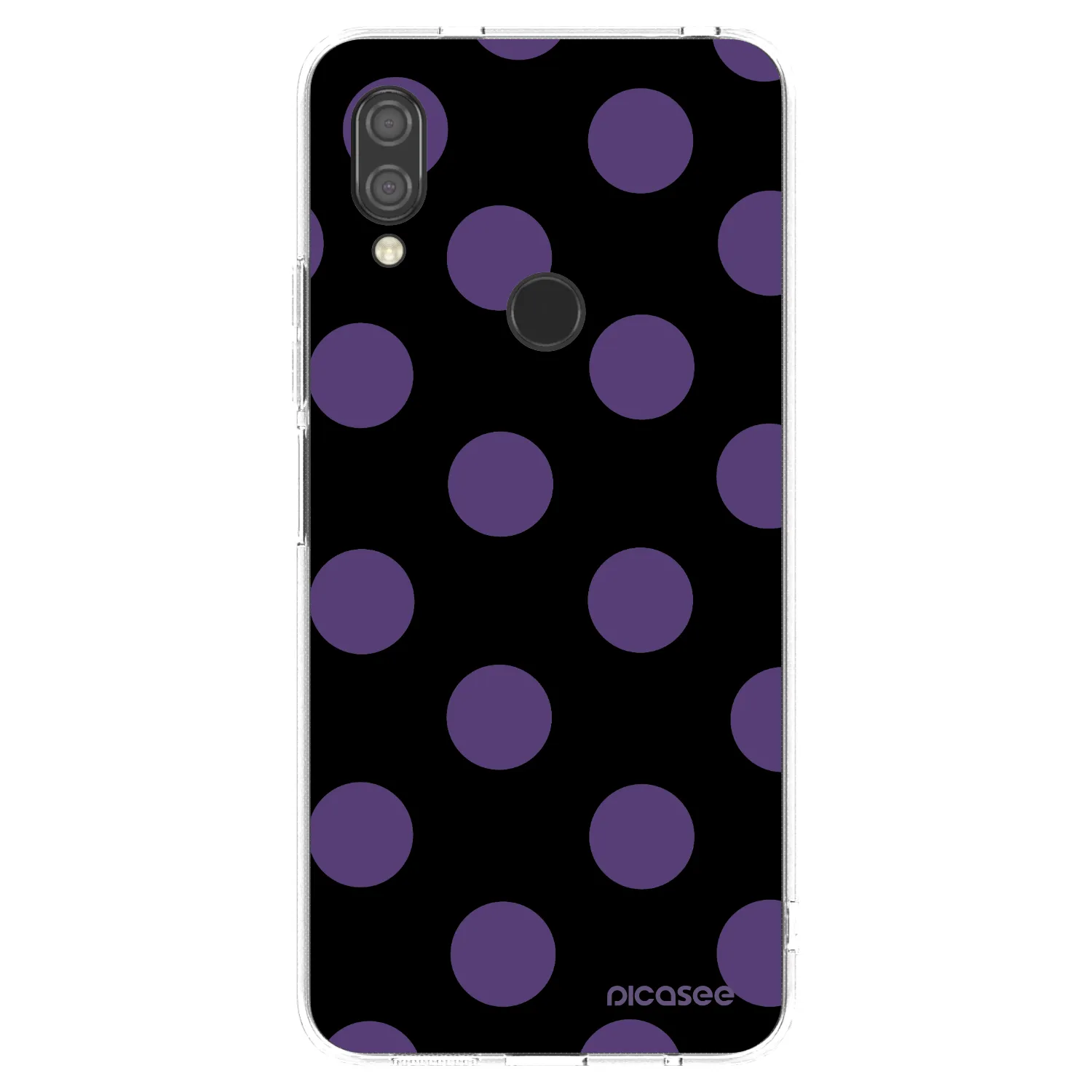 Picasee silikonski prozorni ovitek za Xiaomi Redmi 7 - Big flickers