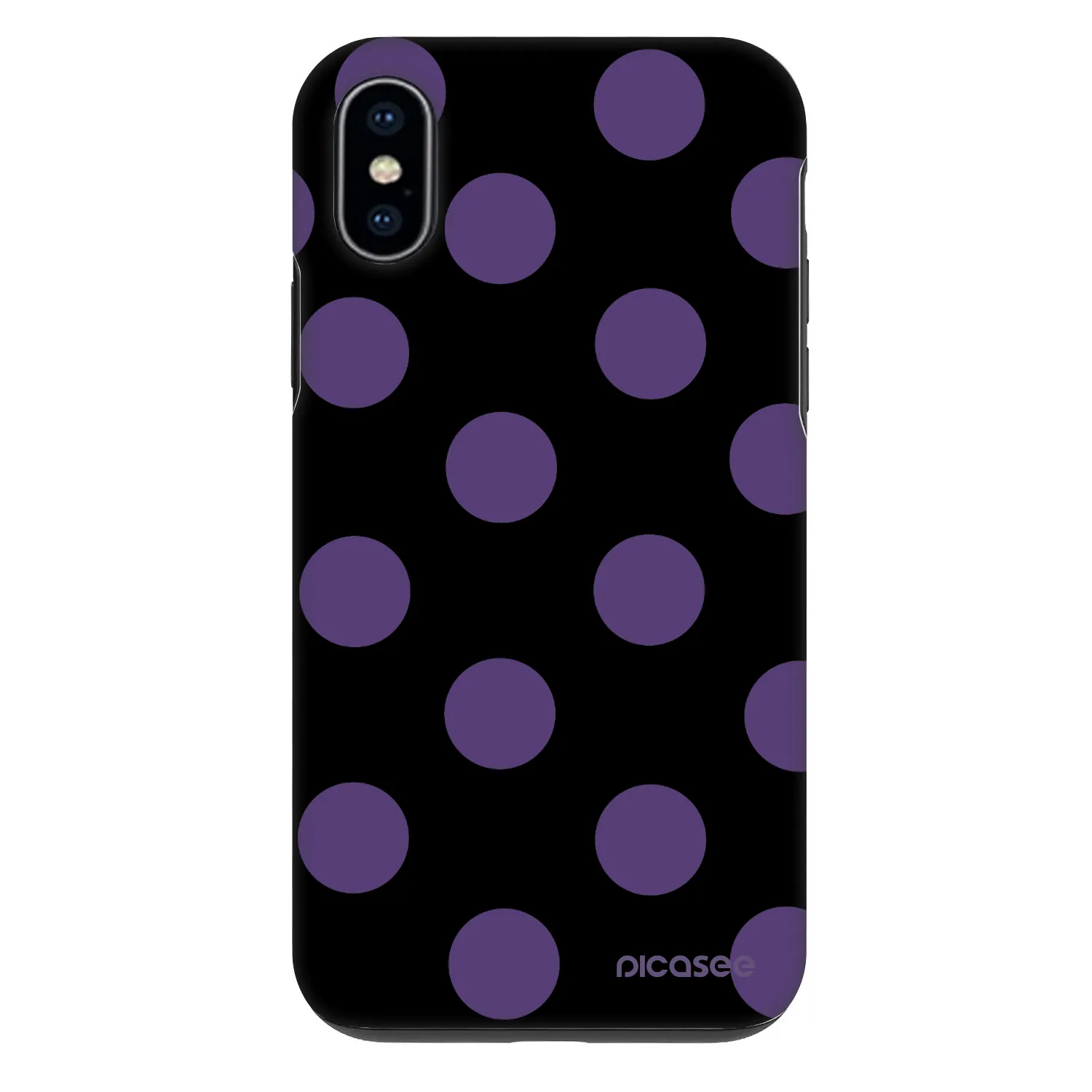 Picasee Fashion Case za Apple iPhone X/XS - Big flickers