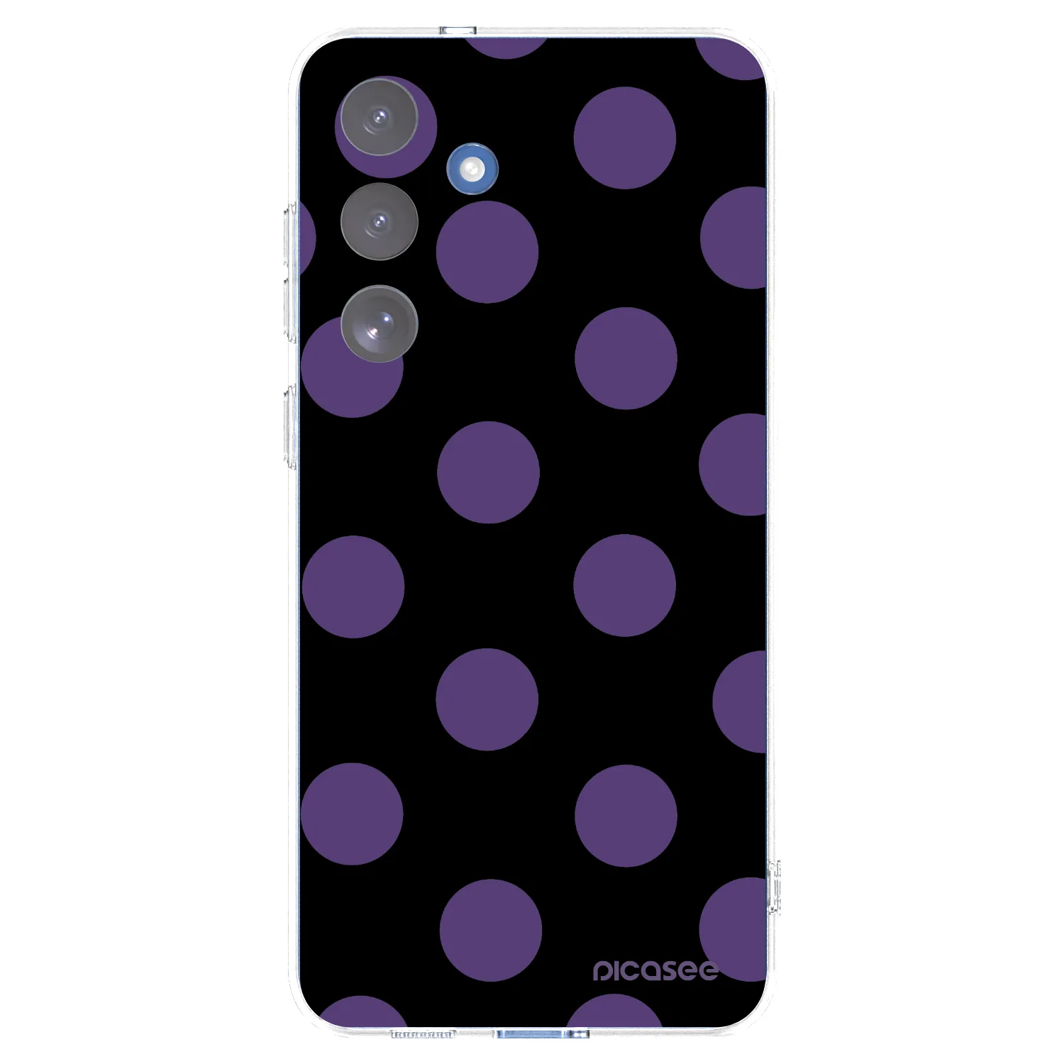 Picasee silikonski prozorni ovitek za Samsung Galaxy S25 FE 5G - Big flickers