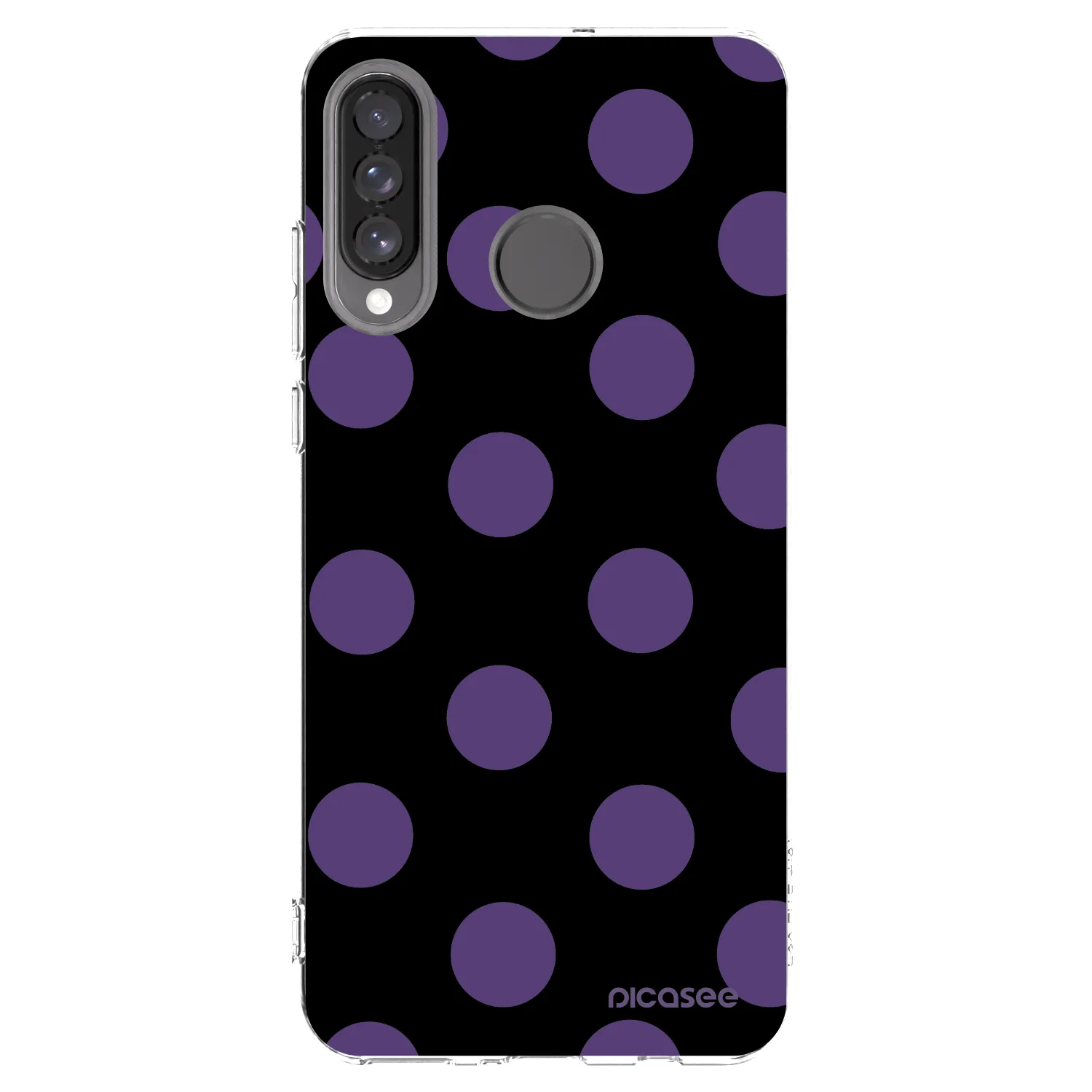 Picasee silikonski prozorni ovitek za Huawei P30 Lite - Big flickers