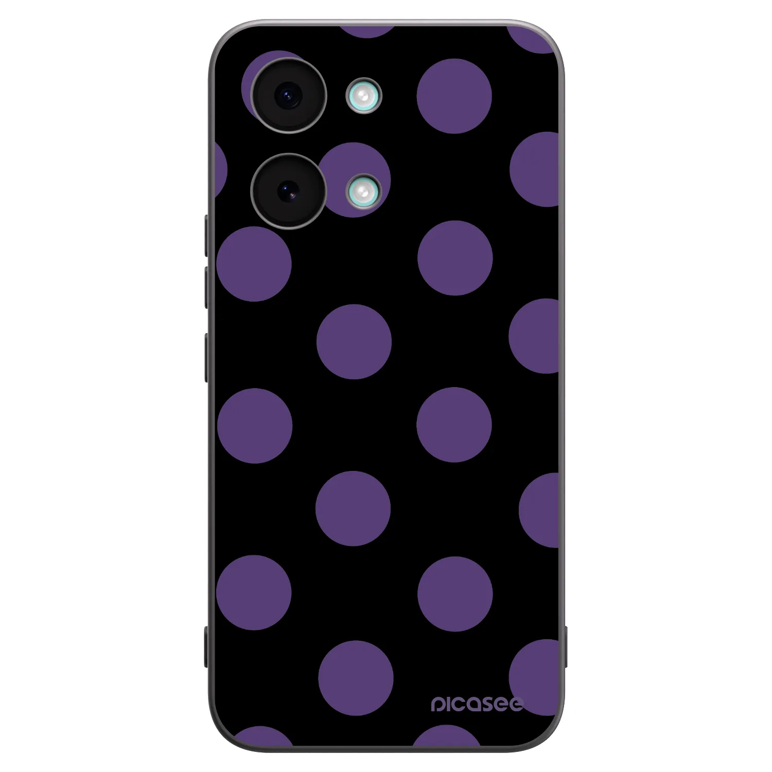 Picasee silikonski črni ovitek za Xiaomi Poco X8 Pro Max - Big flickers
