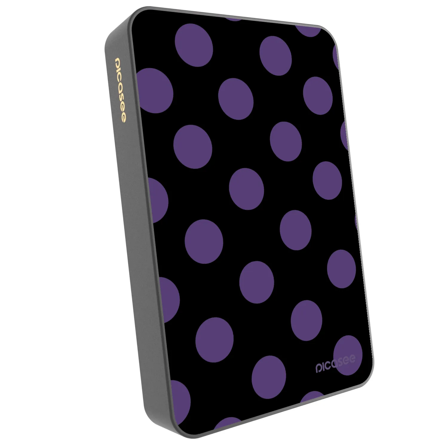 Picasee Prenosna baterija z MagSafe 10 000 mAh Siva - Big flickers