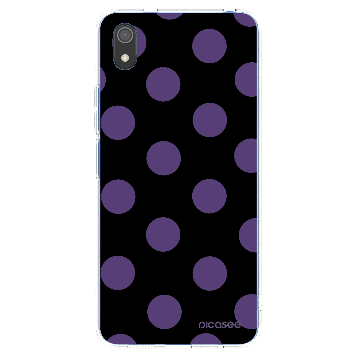 Picasee silikonski prozorni ovitek za Xiaomi Redmi 7A - Big flickers
