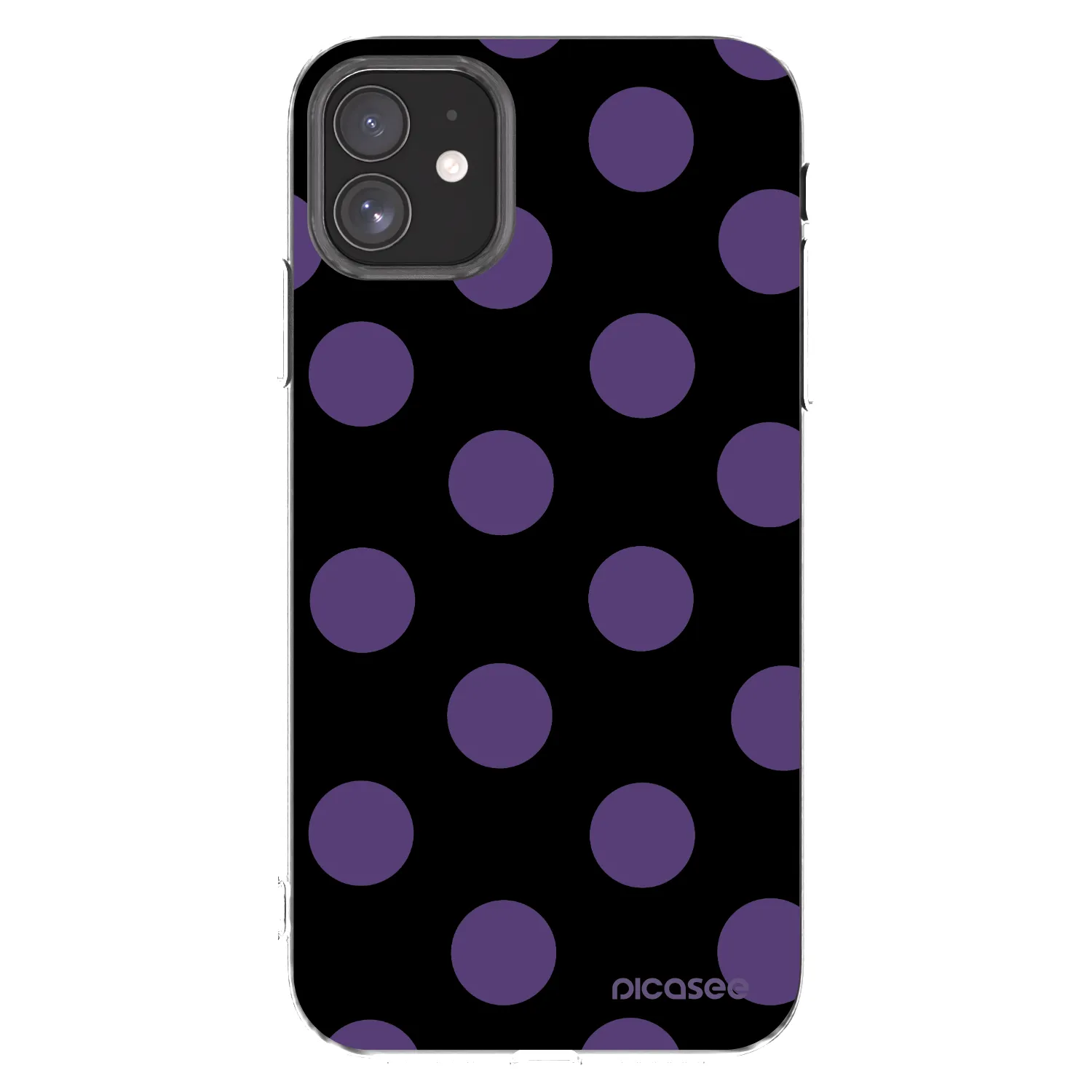 Picasee silikonski prozorni ovitek za Apple iPhone 11 - Big flickers