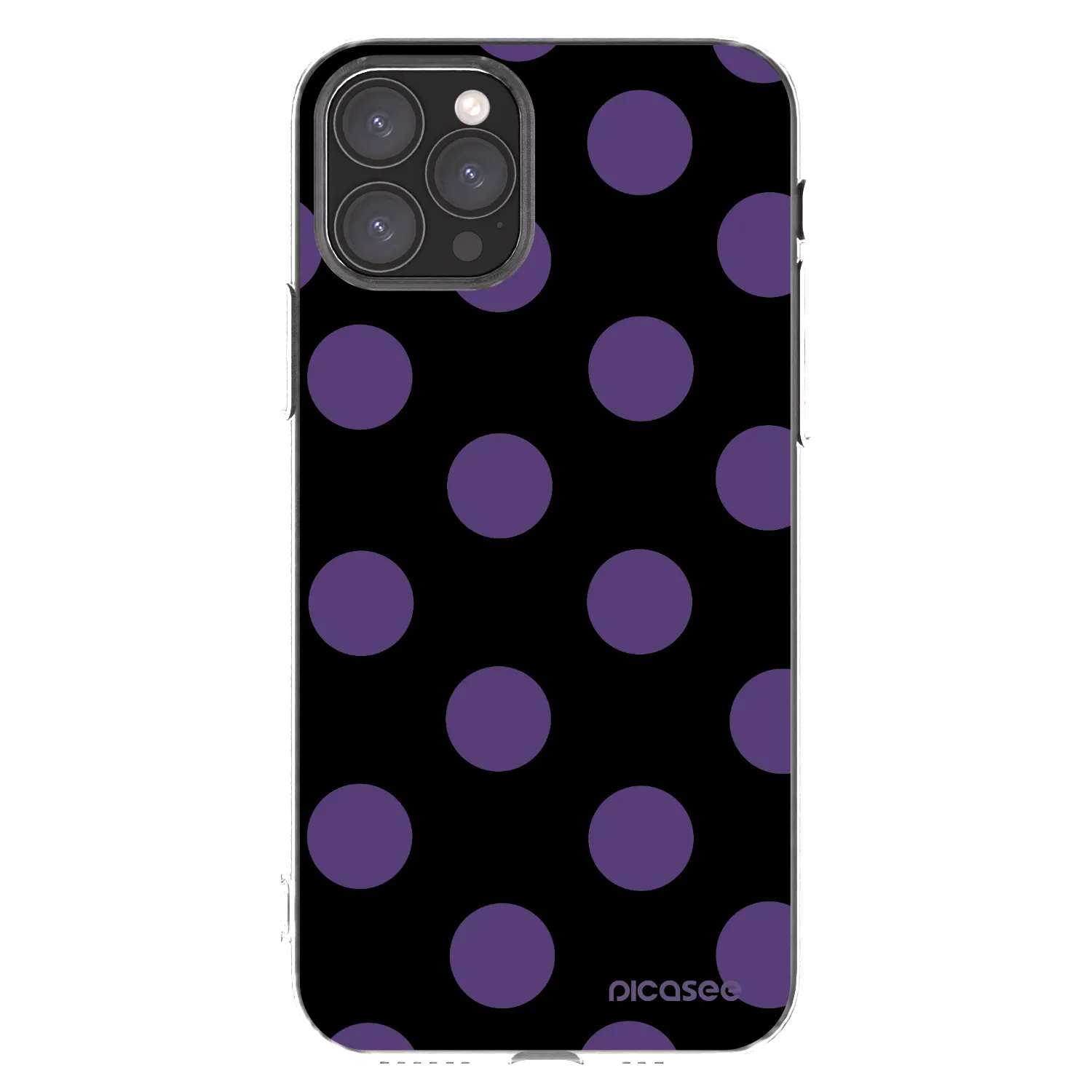 Picasee silikonski prozorni ovitek za Apple iPhone 11 Pro - Big flickers