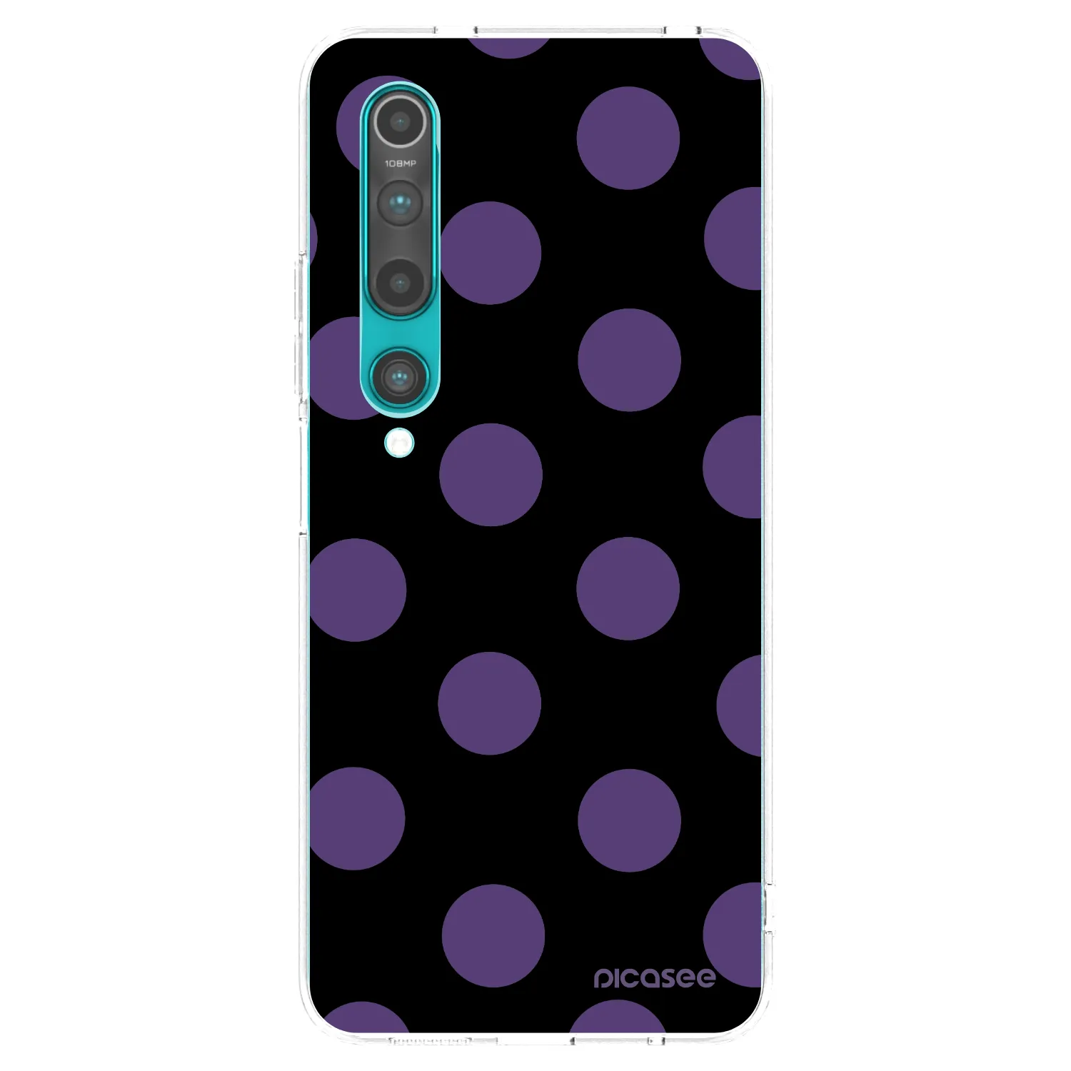 Picasee silikonski prozorni ovitek za Xiaomi Mi 10 - Big flickers