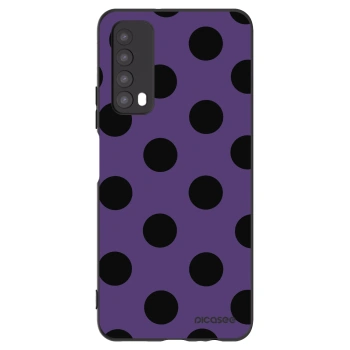 Picasee silikonski črni ovitek za Huawei P Smart 2021 - Big flickers 2