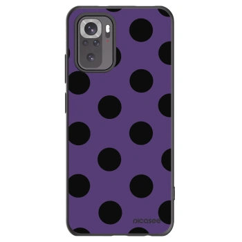 Picasee silikonski črni ovitek za Xiaomi Redmi Note 10 - Big flickers 2
