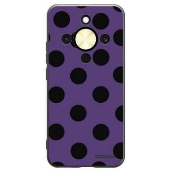 Picasee silikonski črni ovitek za Honor Magic8 Lite 5G - Big flickers 2