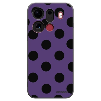 Picasee silikonski črni ovitek za OPPO Find X9 Pro - Big flickers 2