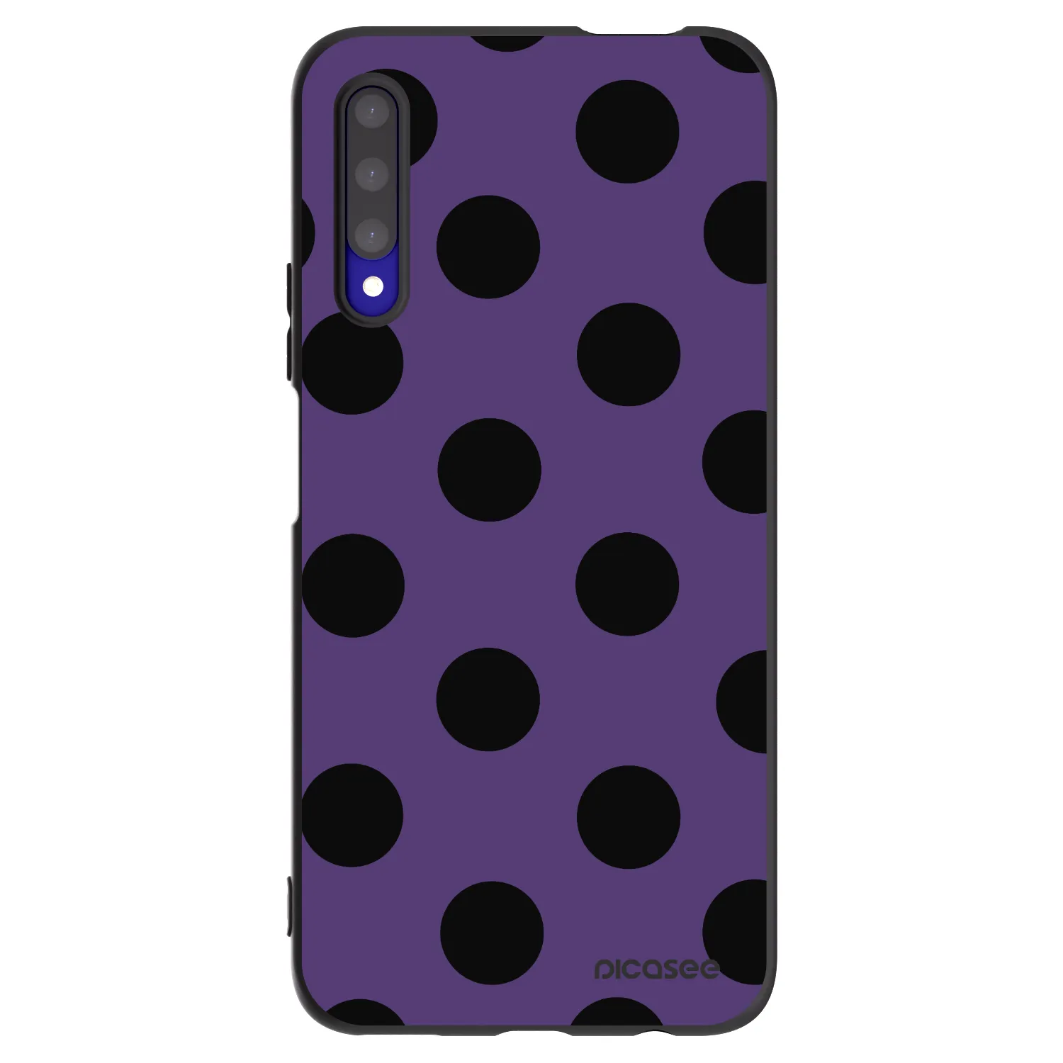 Picasee silikonski črni ovitek za Honor 9X Pro - Big flickers 2