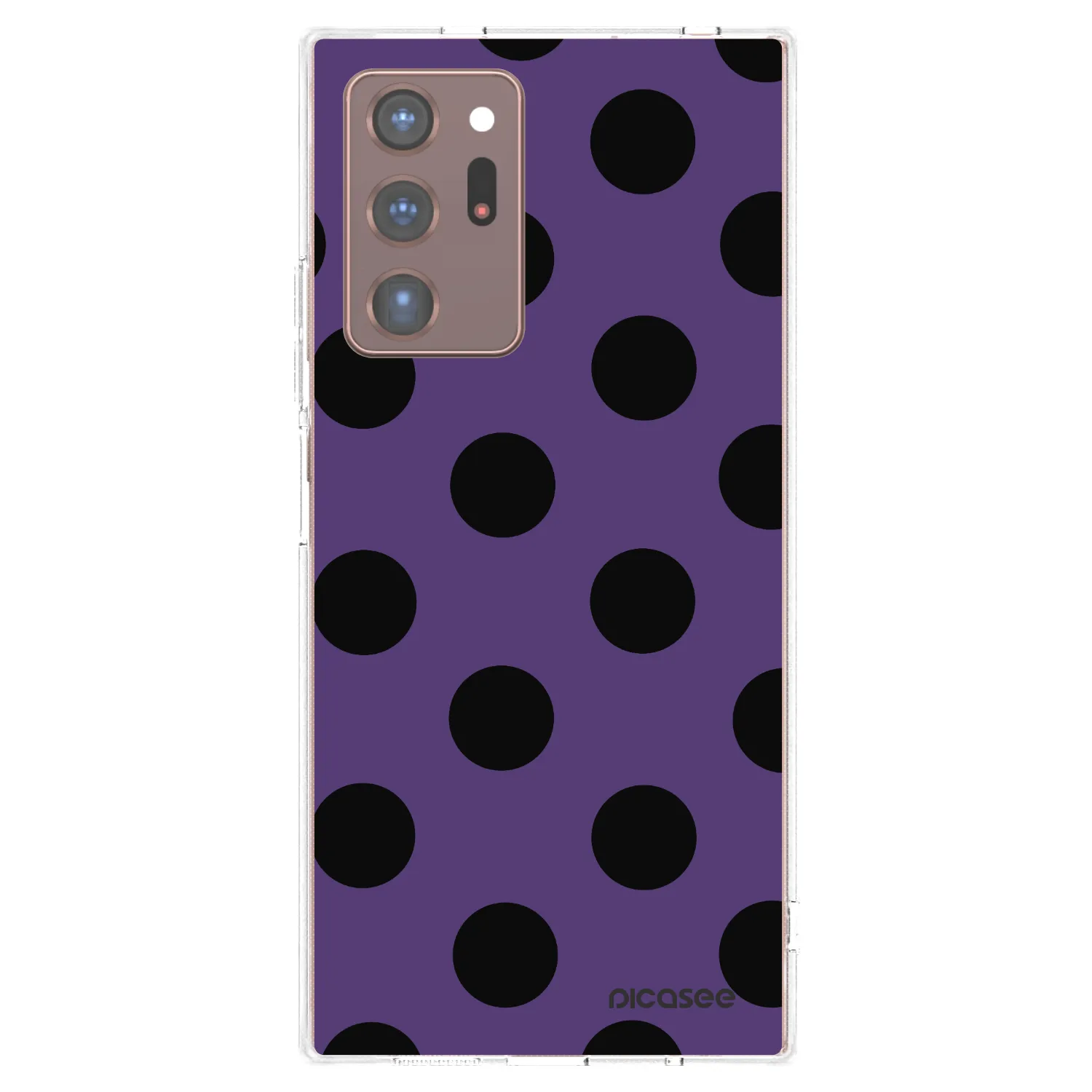 Picasee silikonski prozorni ovitek za Samsung Galaxy Note 20 Ultra - Big flickers 2
