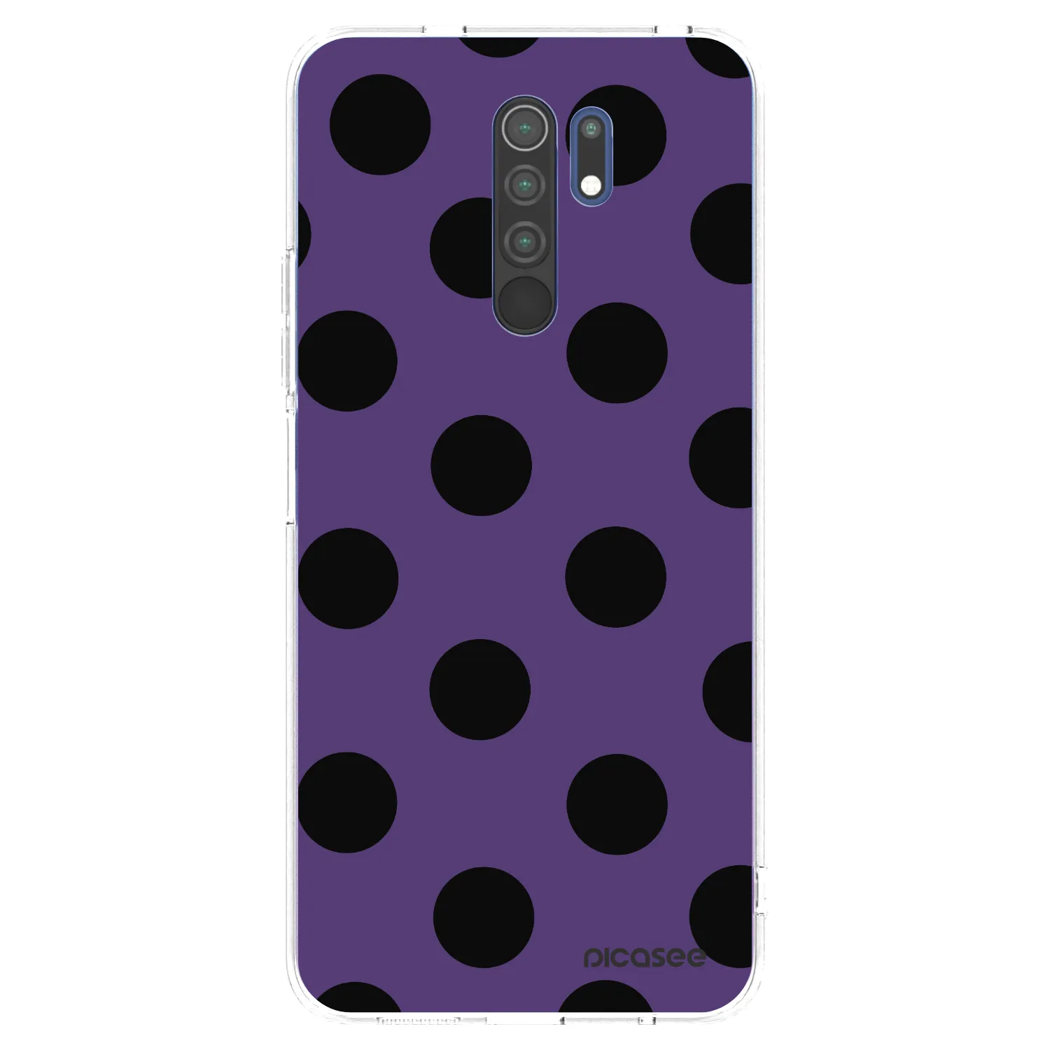 Picasee silikonski prozorni ovitek za Xiaomi Redmi 9 - Big flickers 2