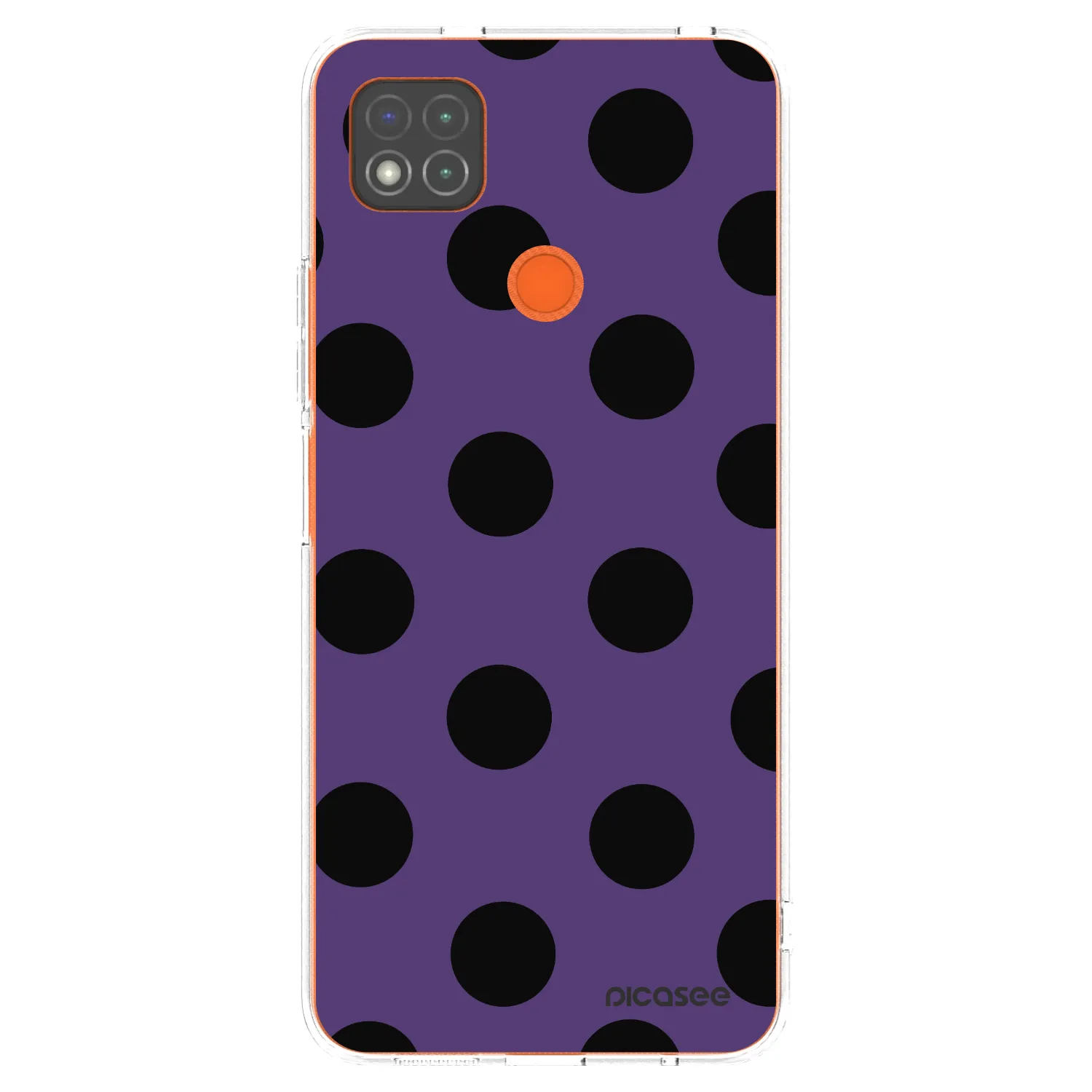 Picasee silikonski prozorni ovitek za Xiaomi Redmi 9C - Big flickers 2