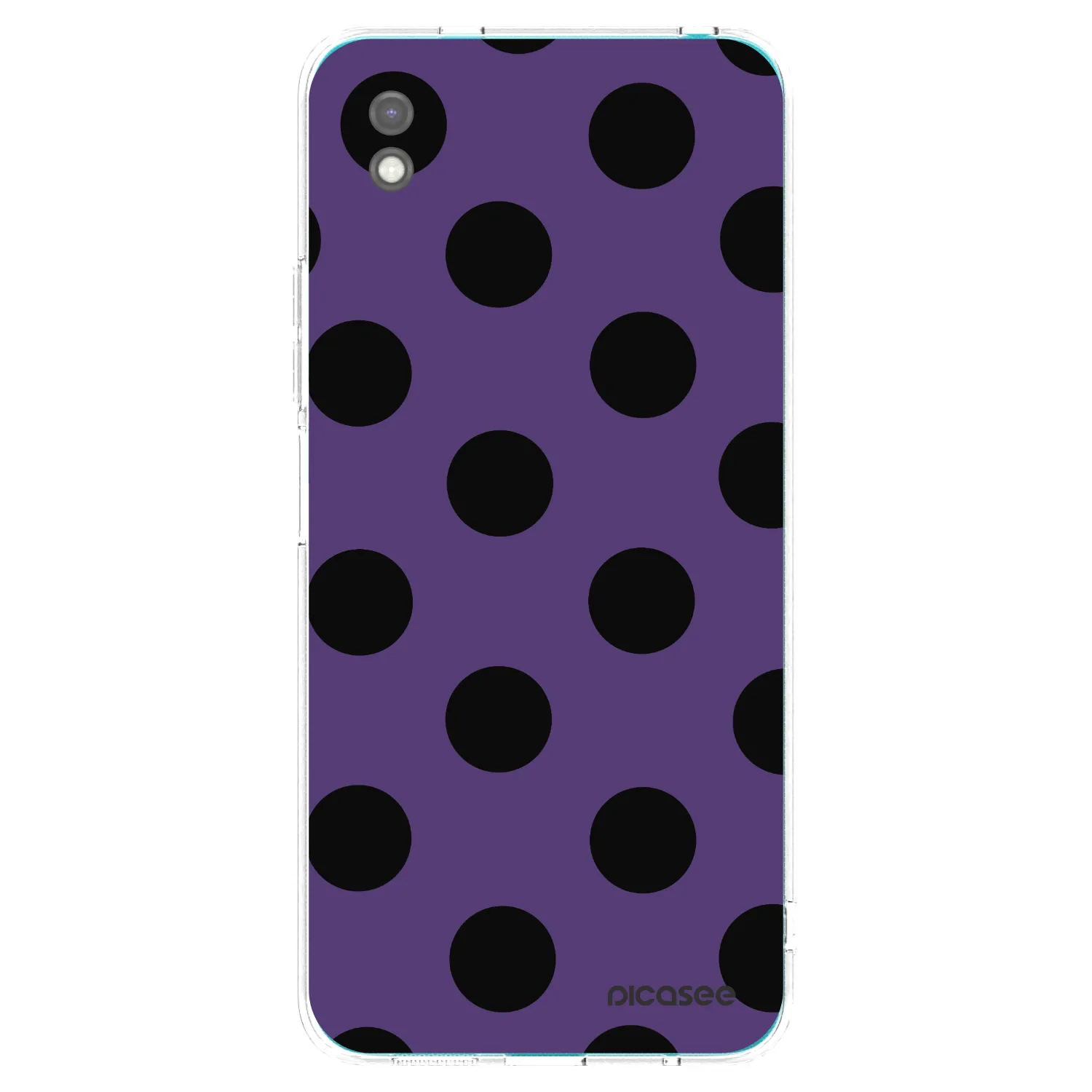 Picasee silikonski črni ovitek za Xiaomi Redmi 9A - Big flickers 2