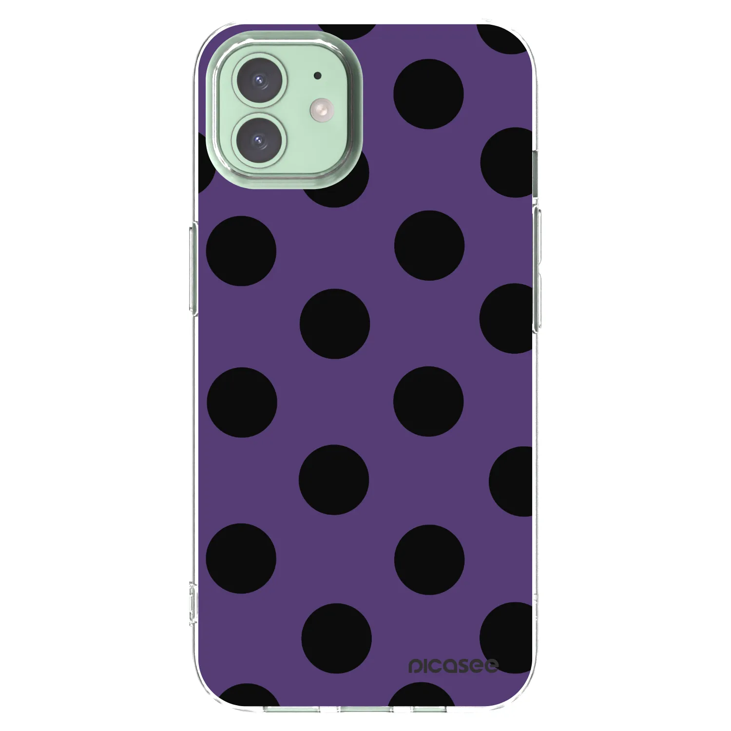 Picasee silikonski prozorni ovitek za Apple iPhone 12 - Big flickers 2