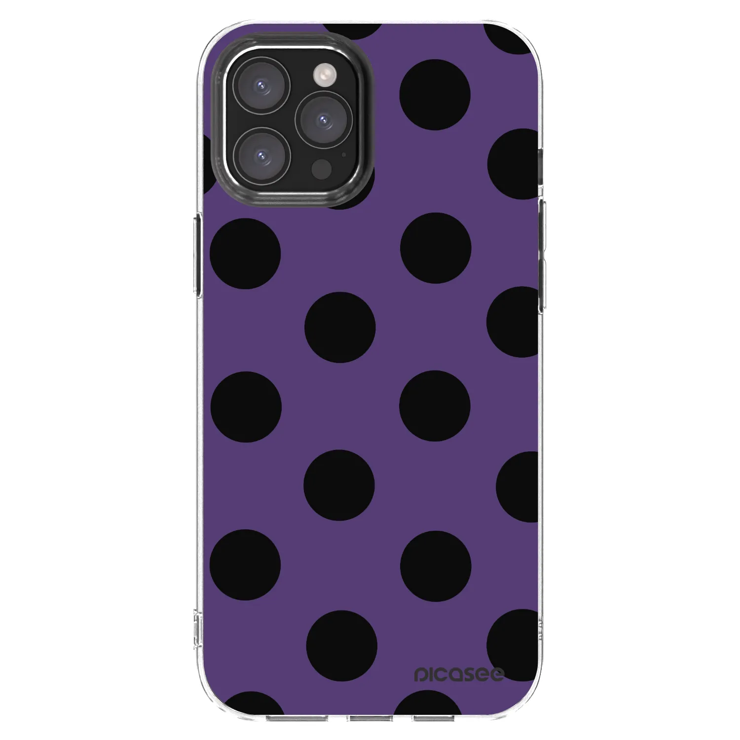 Picasee silikonski prozorni ovitek za Apple iPhone 12 Pro Max - Big flickers 2