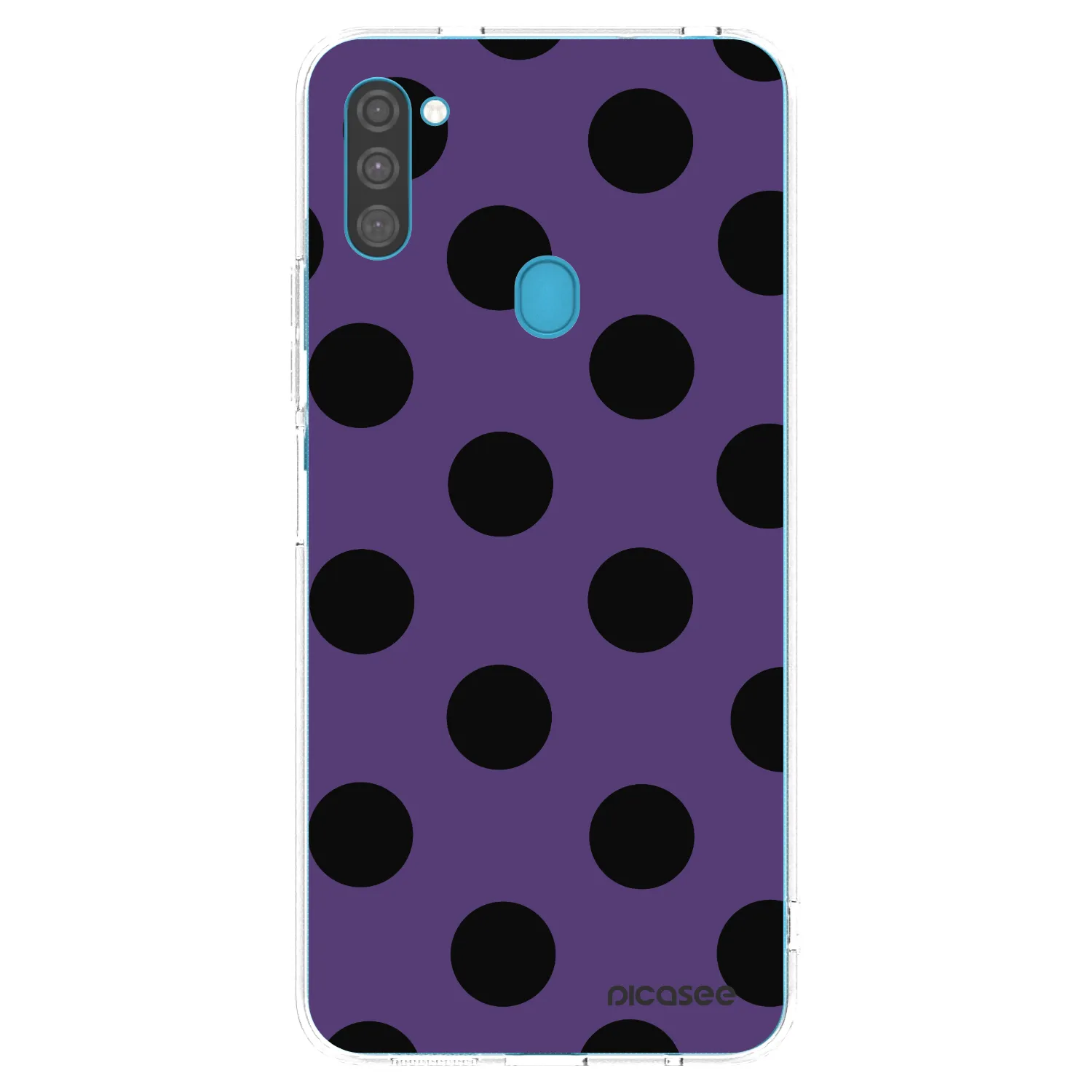 Picasee silikonski prozorni ovitek za Samsung Galaxy M11 - Big flickers 2
