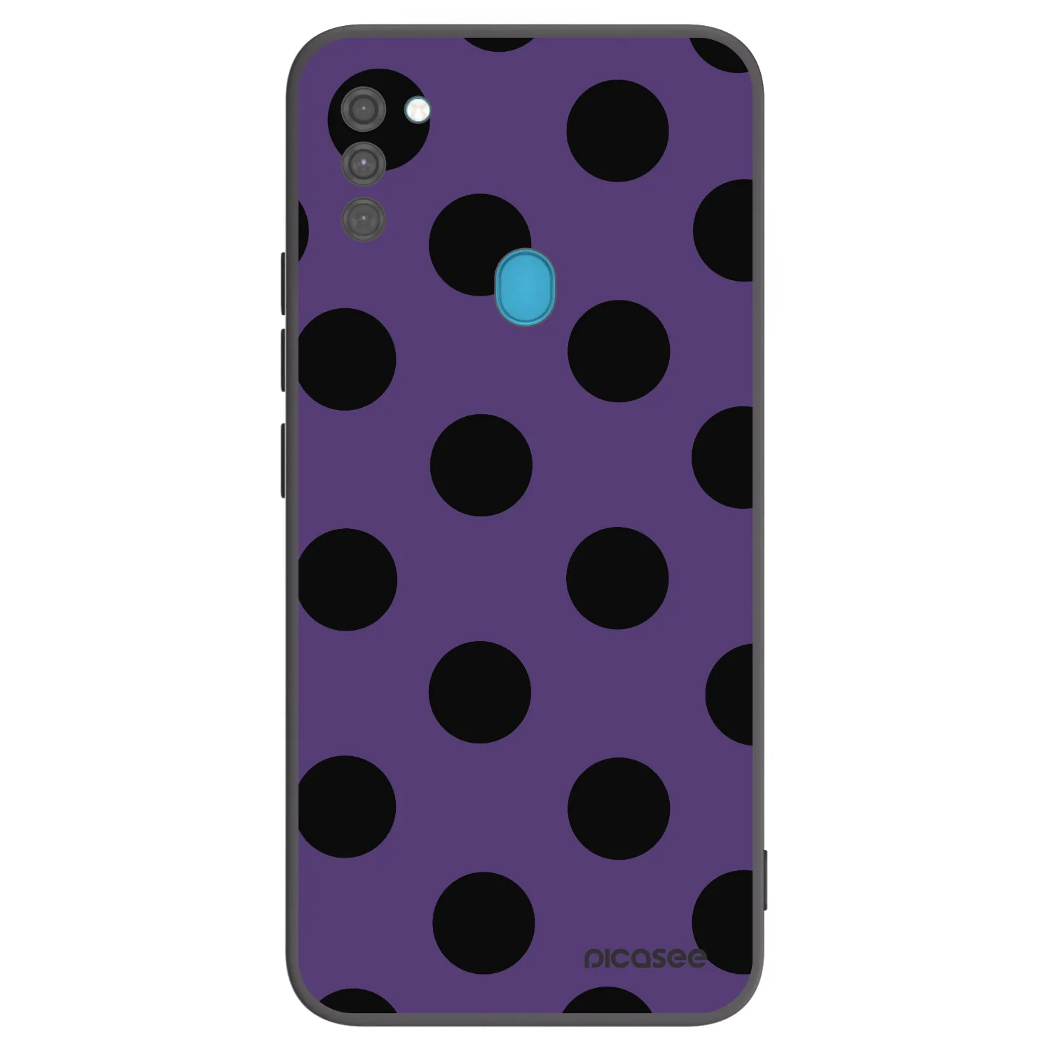 Picasee silikonski črni ovitek za Samsung Galaxy M11 - Big flickers 2