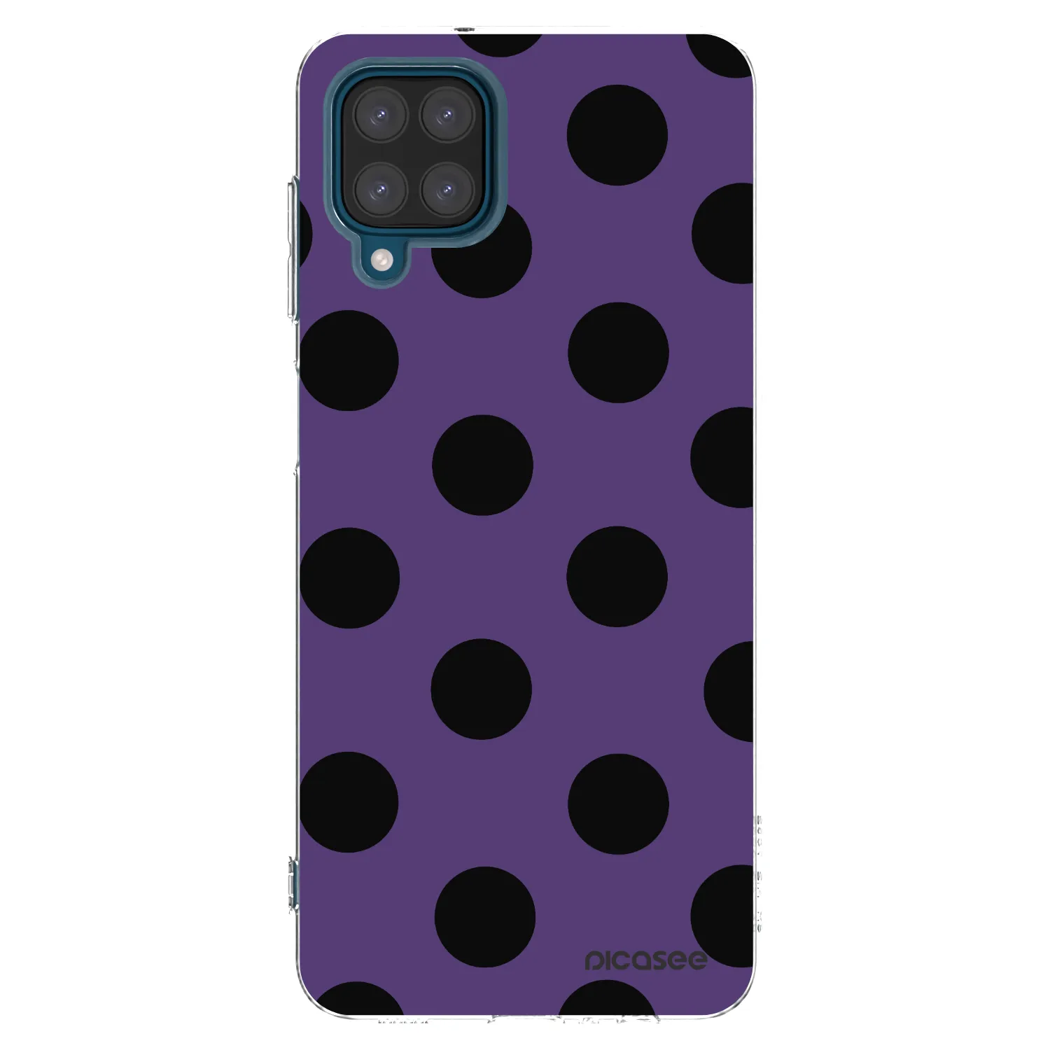 Picasee silikonski prozorni ovitek za Samsung Galaxy A12 A125F - Big flickers 2