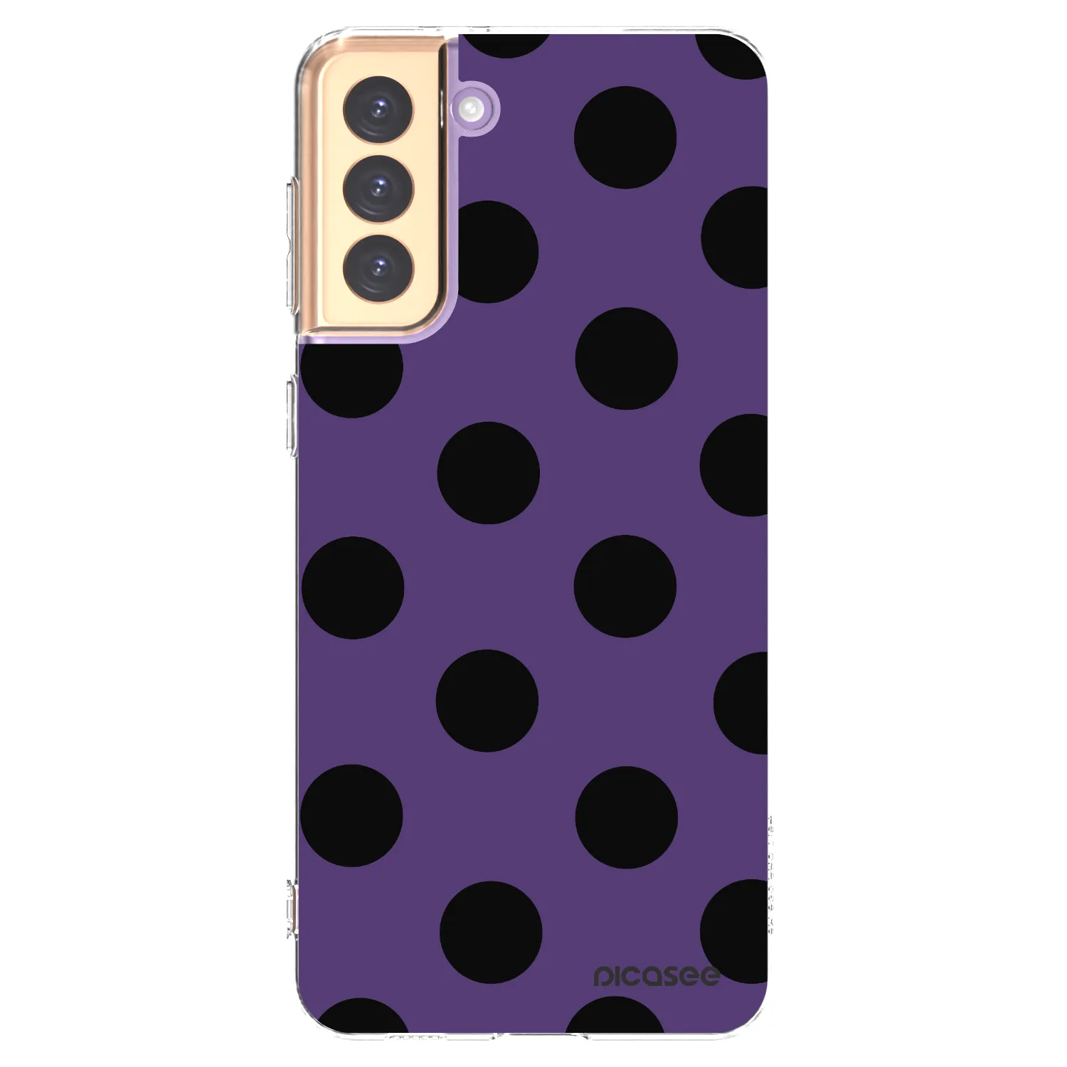 Picasee silikonski prozorni ovitek za Samsung Galaxy S21+ 5G G996F - Big flickers 2