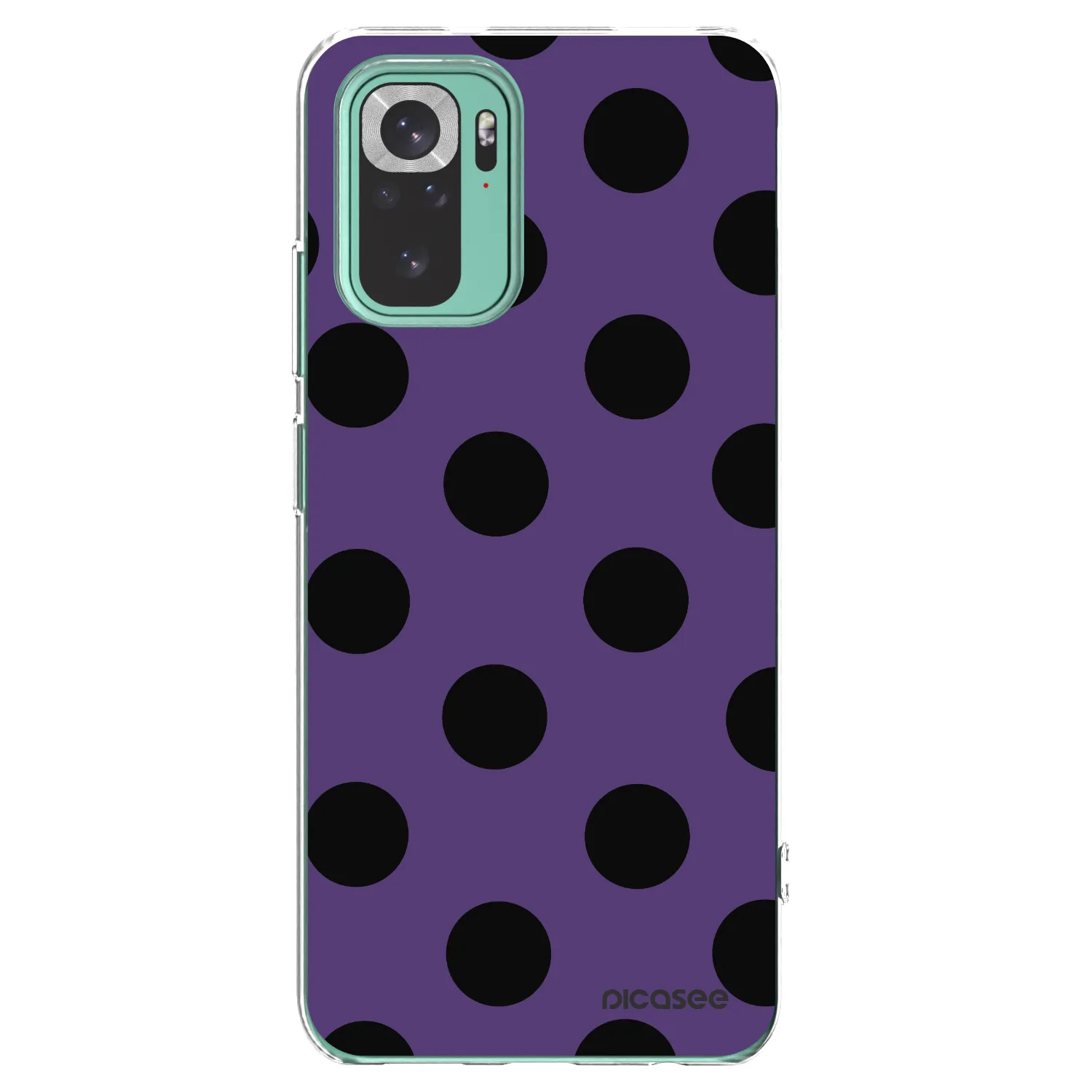 Picasee silikonski prozorni ovitek za Xiaomi Redmi Note 10 Pro - Big flickers 2
