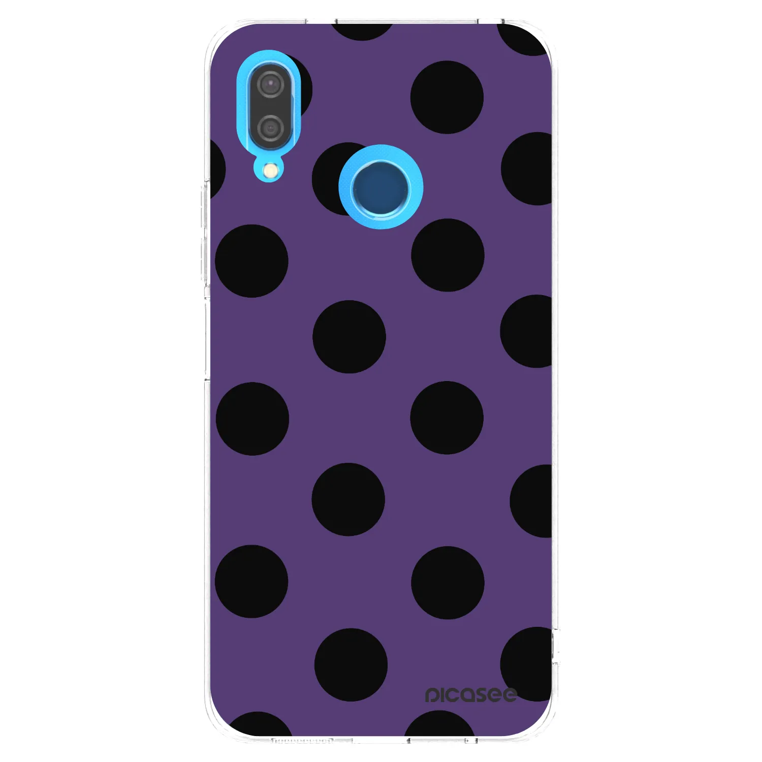 Picasee silikonski prozorni ovitek za Huawei P20 Lite - Big flickers 2