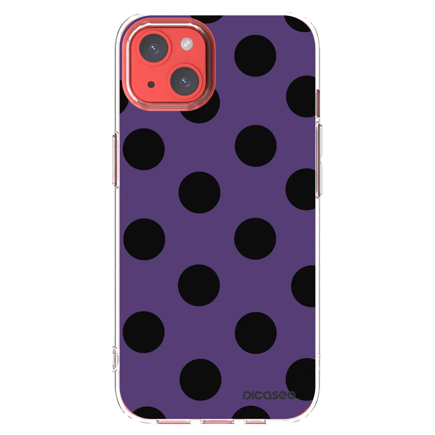 Picasee silikonski prozorni ovitek za Apple iPhone 13 - Big flickers 2