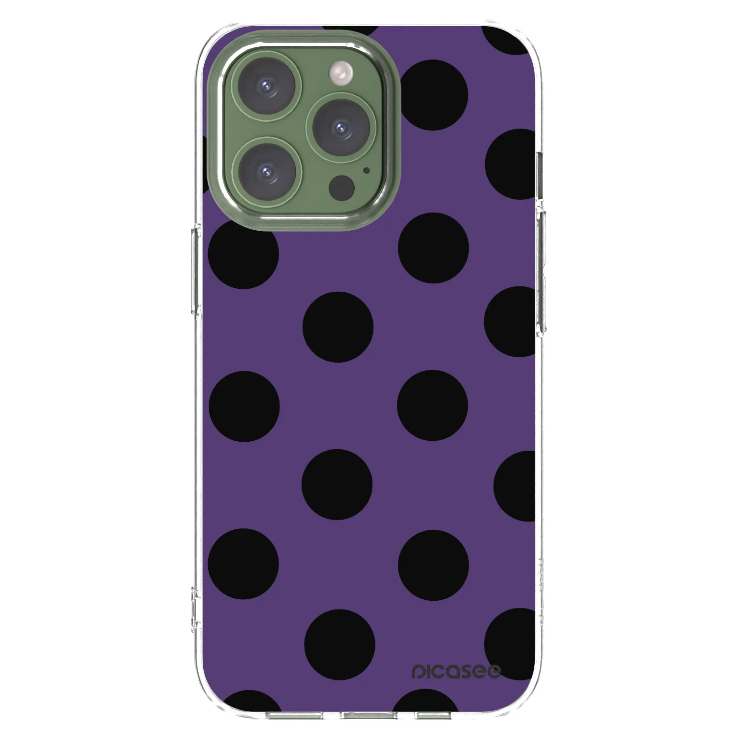 Picasee silikonski prozorni ovitek za Apple iPhone 13 Pro - Big flickers 2