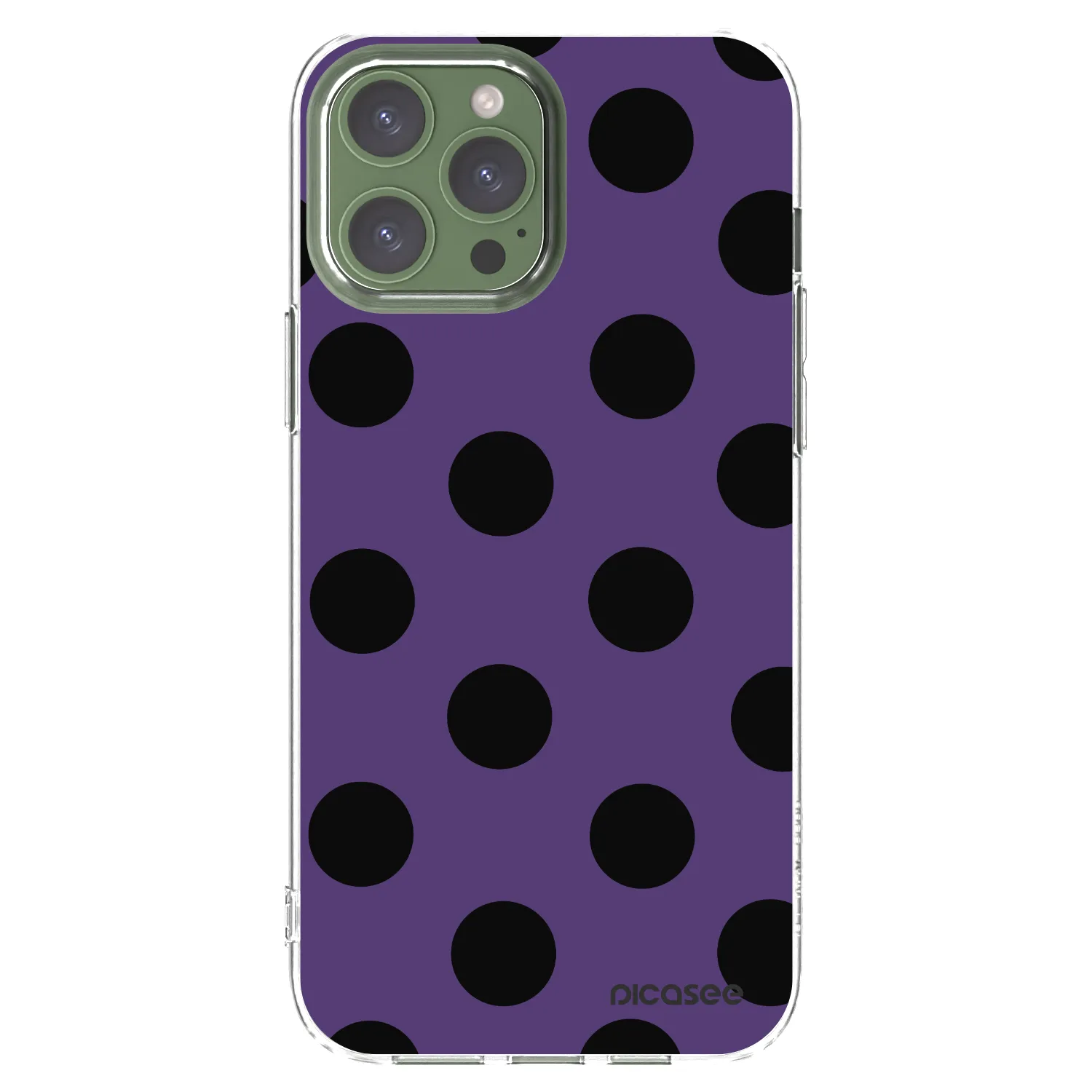 Picasee silikonski prozorni ovitek za Apple iPhone 13 Pro Max - Big flickers 2