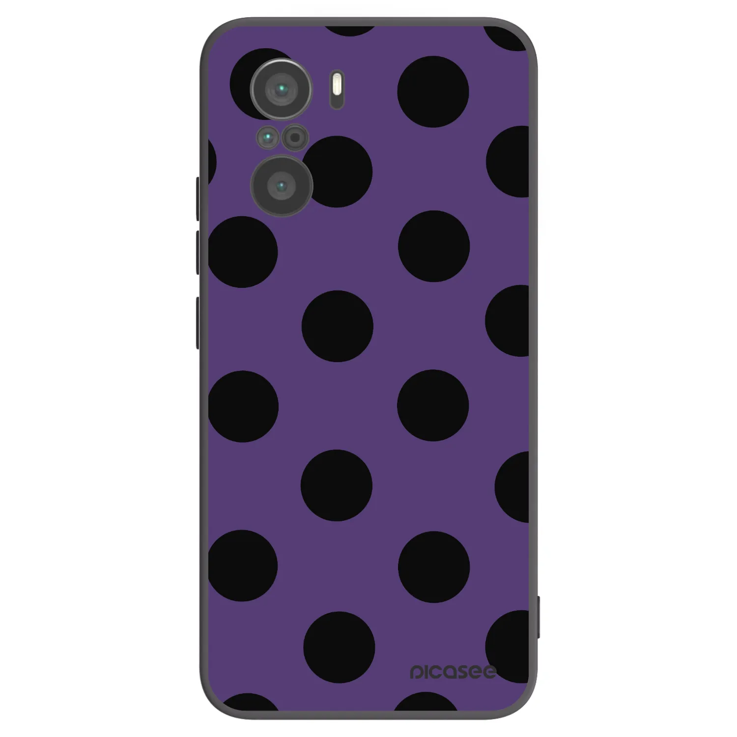 Picasee silikonski črni ovitek za Xiaomi Poco F3 - Big flickers 2