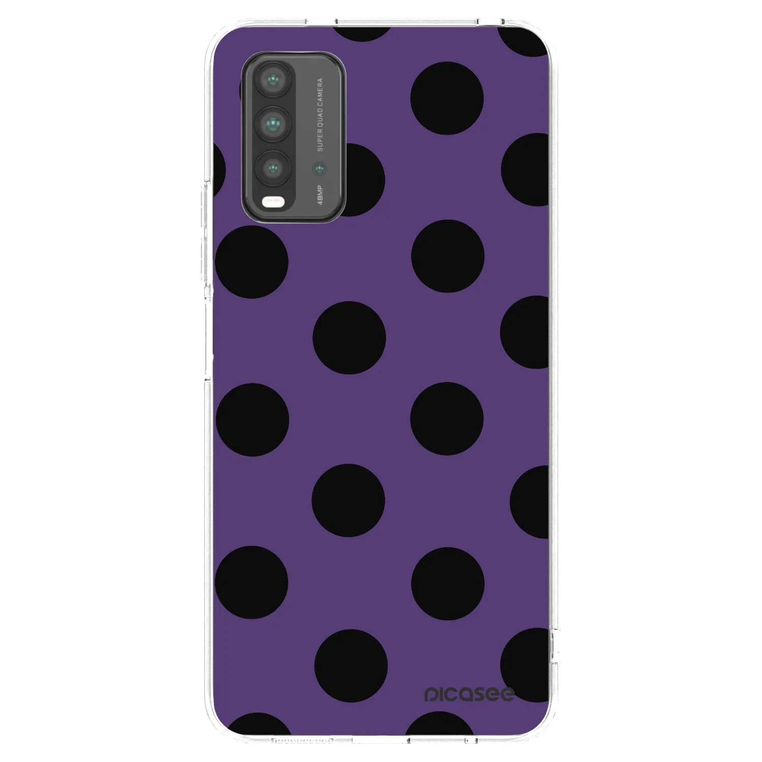 Picasee silikonski prozorni ovitek za Xiaomi Redmi 9T - Big flickers 2