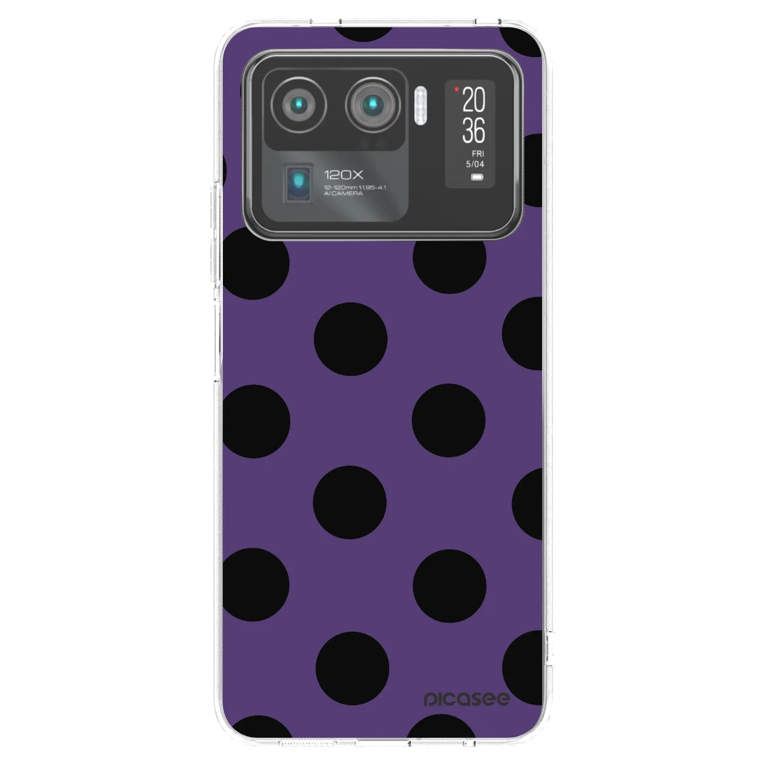 Picasee silikonski prozorni ovitek za Xiaomi Mi 11 Ultra - Big flickers 2