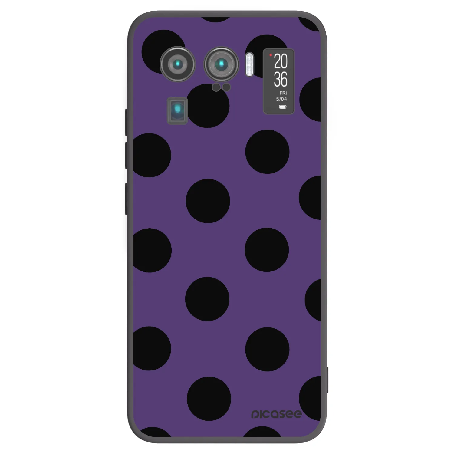 Picasee silikonski črni ovitek za Xiaomi Mi 11 Ultra - Big flickers 2