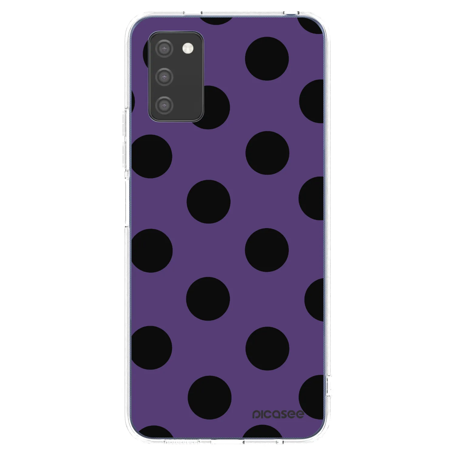 Picasee silikonski prozorni ovitek za Samsung Galaxy A02s A025G - Big flickers 2