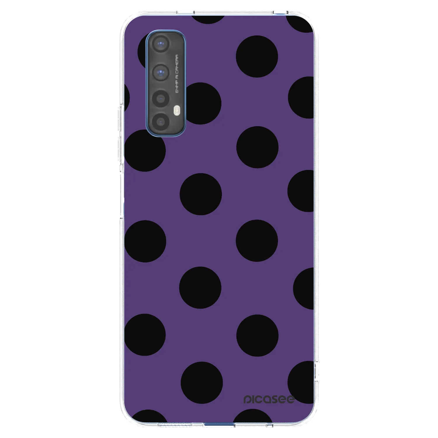 Picasee silikonski prozorni ovitek za Realme 7 - Big flickers 2