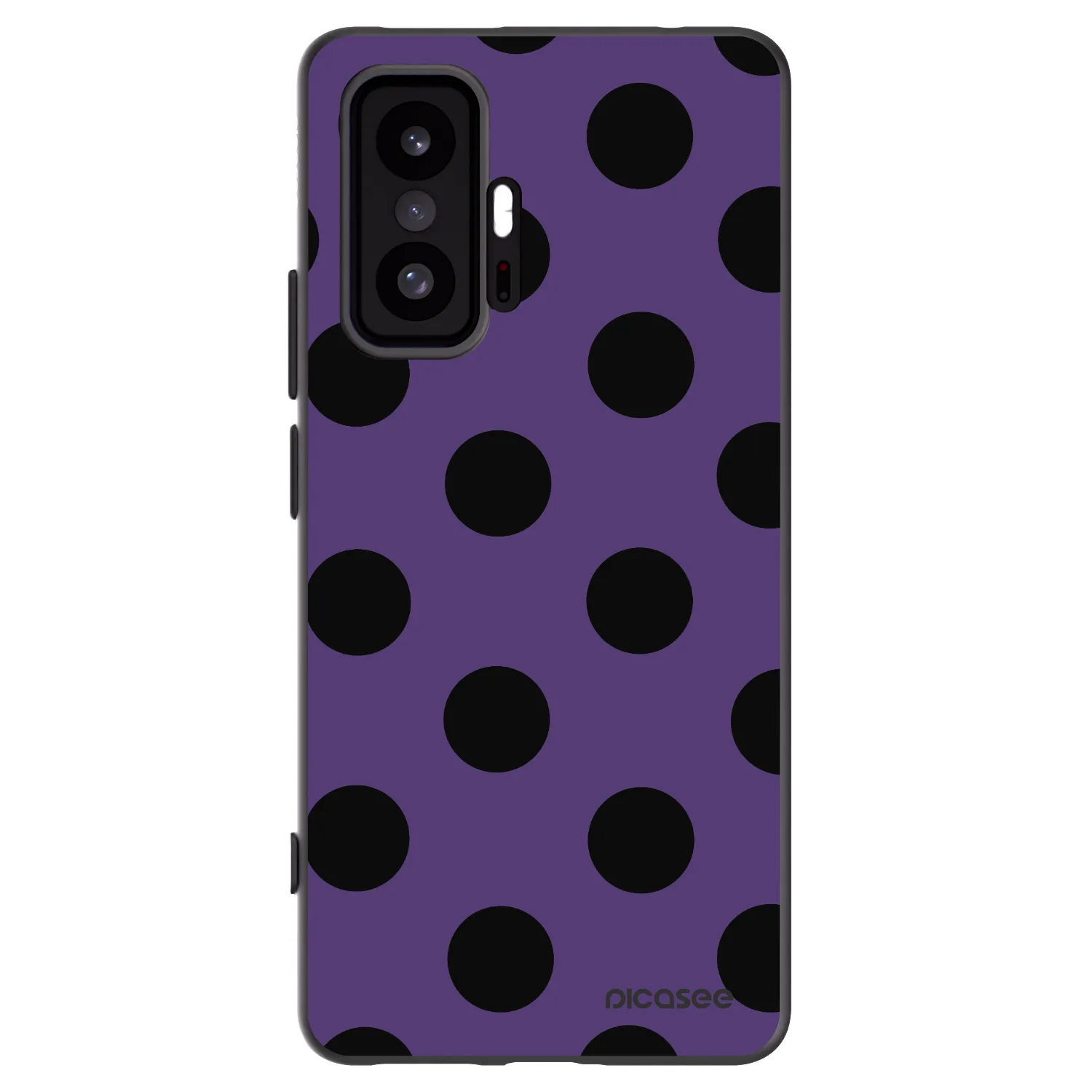 Picasee silikonski črni ovitek za Xiaomi 11T - Big flickers 2