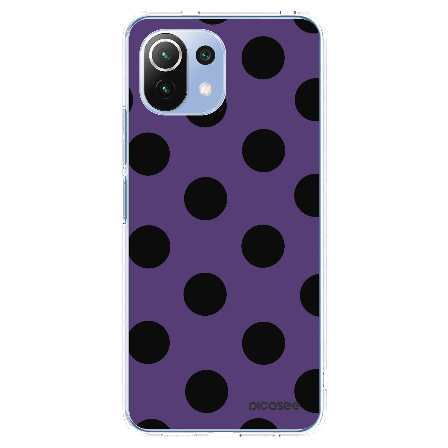 Picasee silikonski prozorni ovitek za Xiaomi 11 Lite 5G NE - Big flickers 2