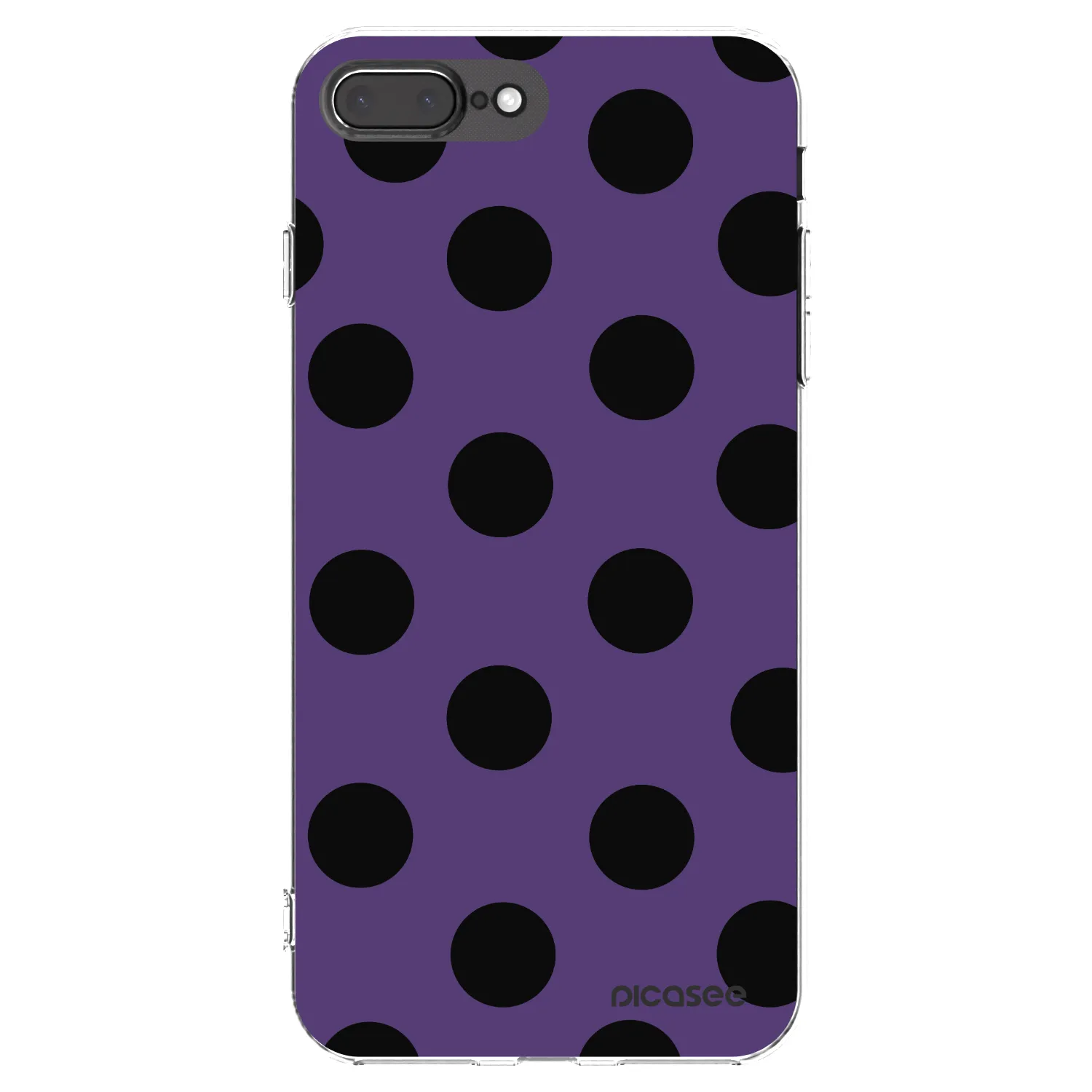 Picasee silikonski prozorni ovitek za Apple iPhone 7 Plus - Big flickers 2