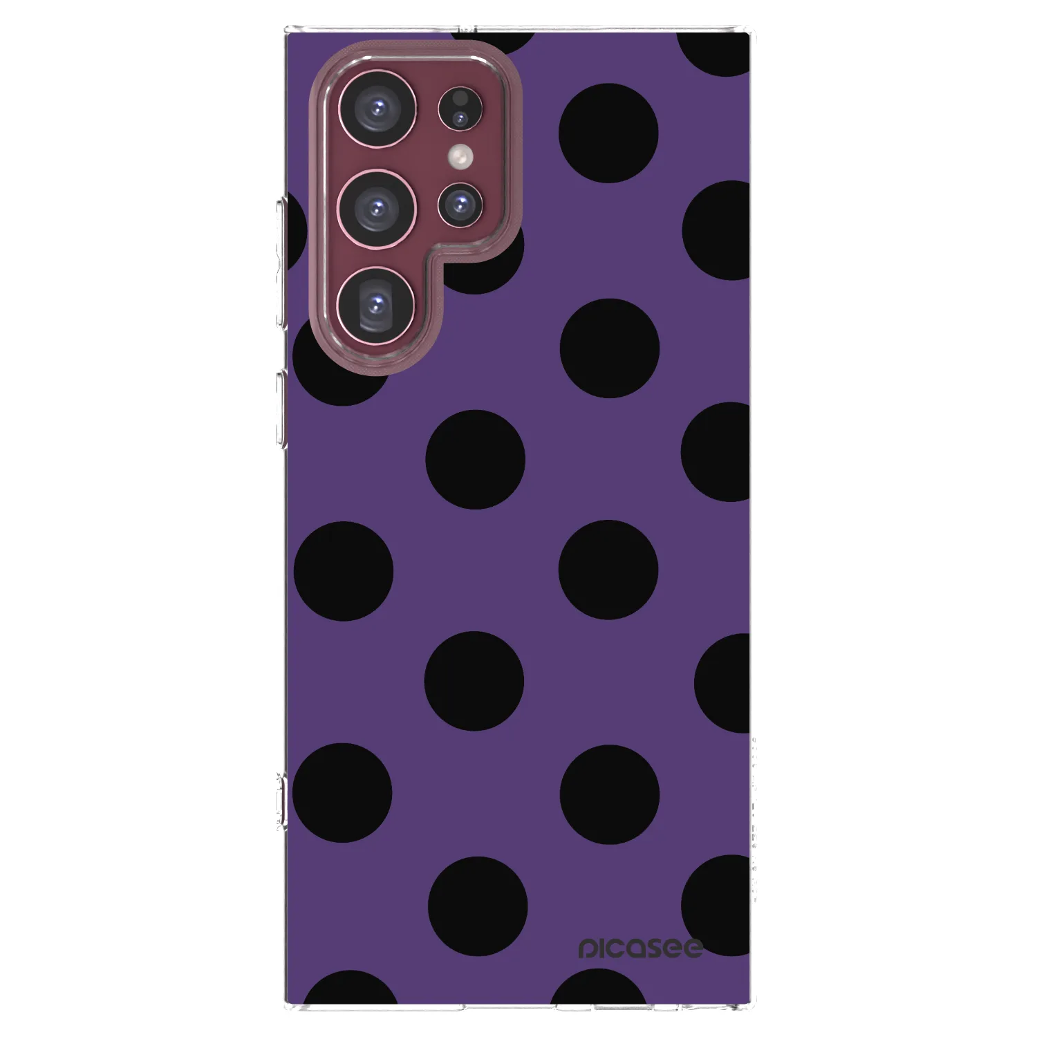 Picasee silikonski prozorni ovitek za Samsung Galaxy S22 Ultra 5G - Big flickers 2