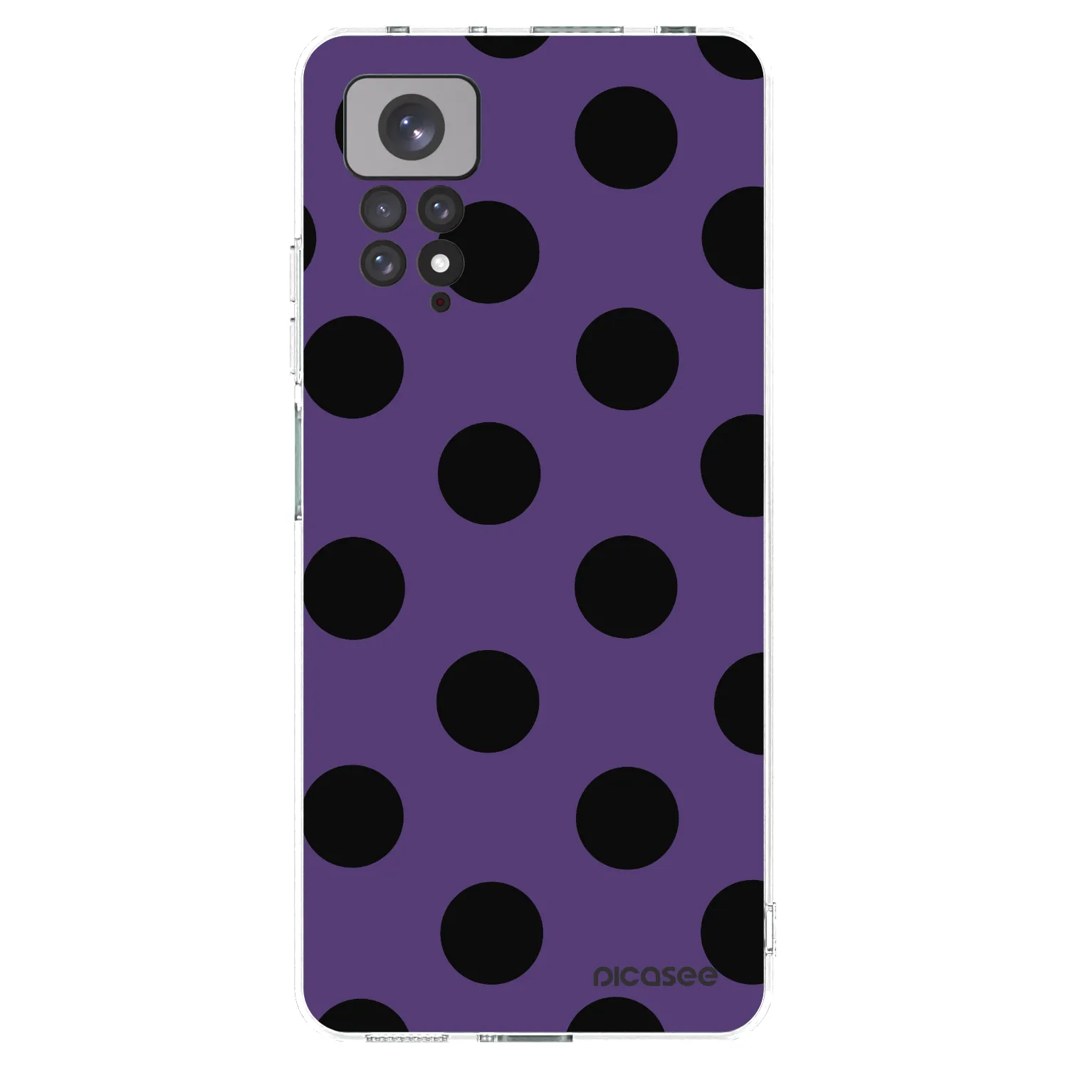 Picasee silikonski prozorni ovitek za Xiaomi Redmi Note 11 - Big flickers 2
