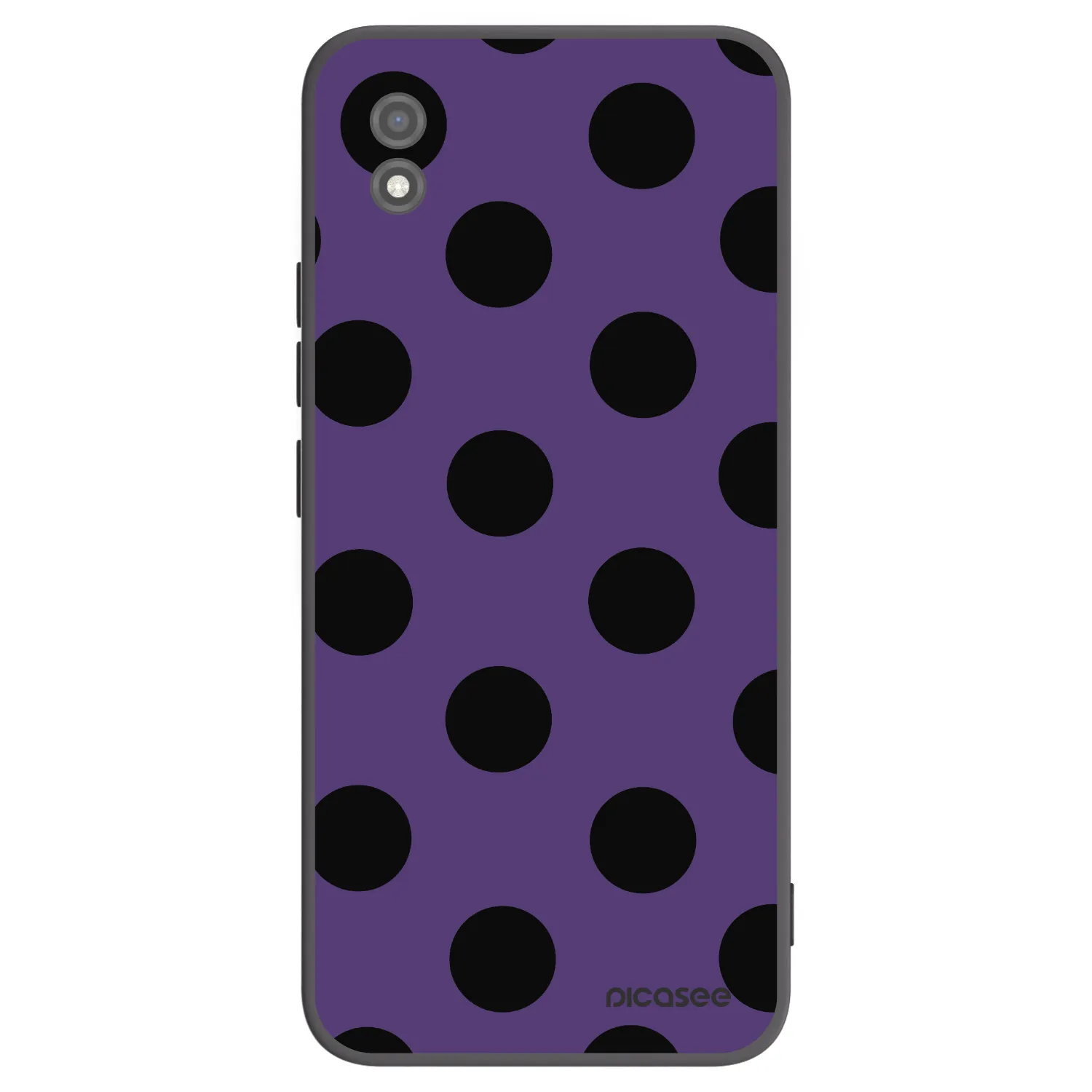 Picasee silikonski črni ovitek za Realme C11 (2021) - Big flickers 2