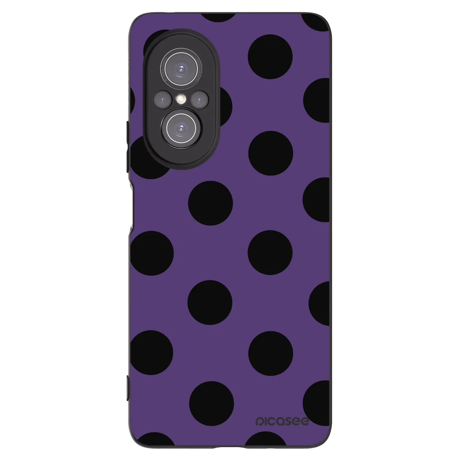 Picasee silikonski črni ovitek za Huawei Nova 9 SE - Big flickers 2