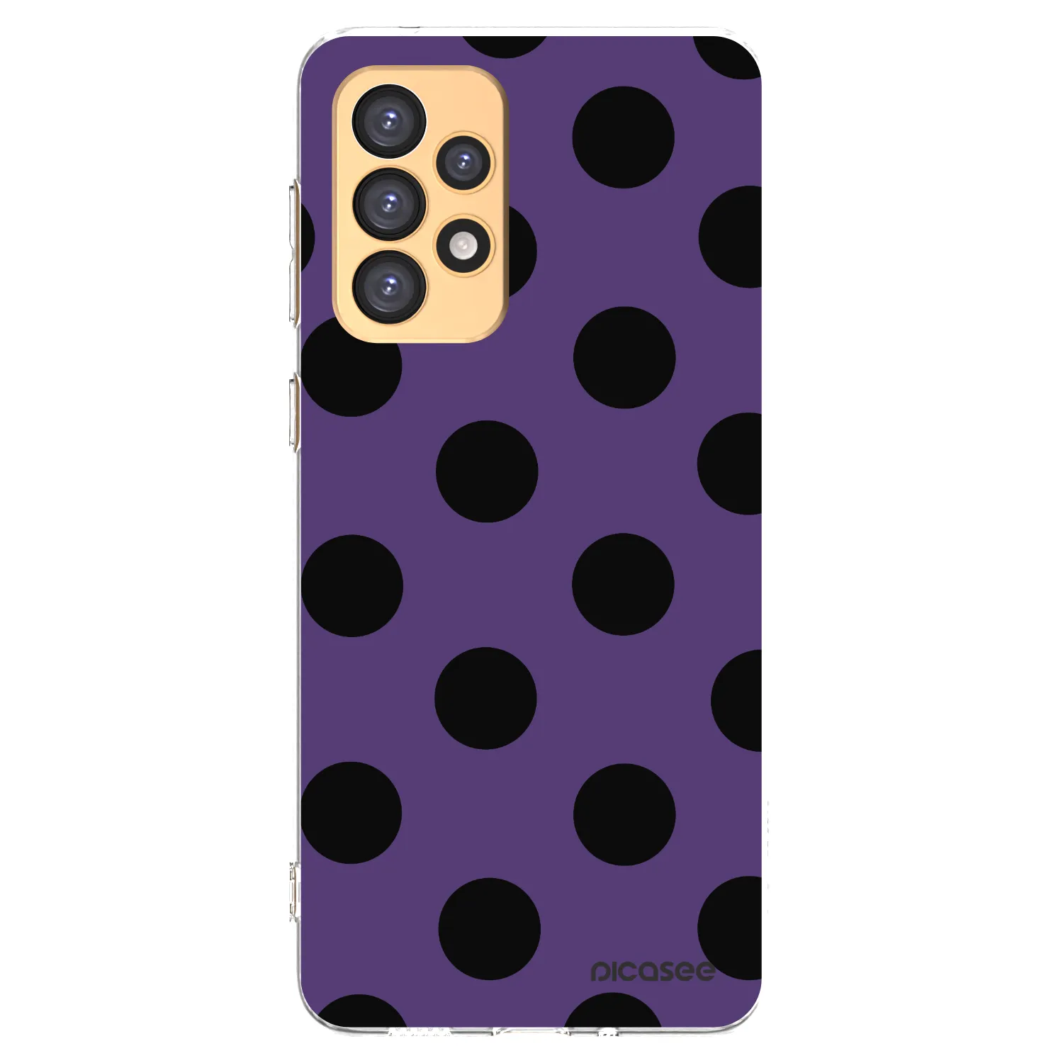 Picasee silikonski prozorni ovitek za Samsung Galaxy A33 5G A336 - Big flickers 2