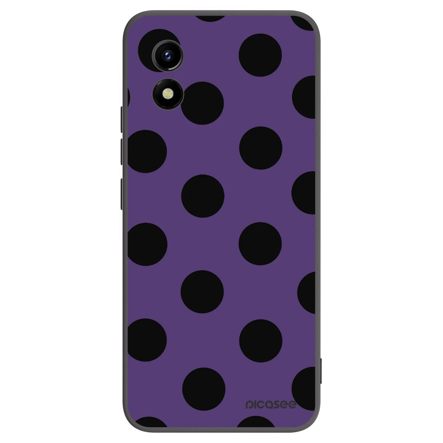 Picasee silikonski črni ovitek za Vivo Y01 - Big flickers 2