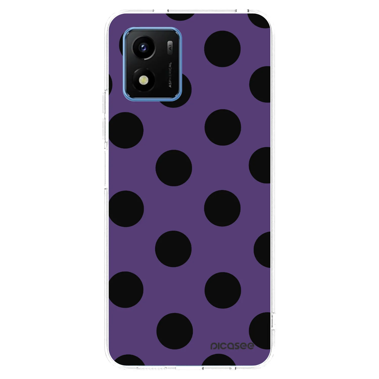 Picasee silikonski prozorni ovitek za Vivo Y01 - Big flickers 2