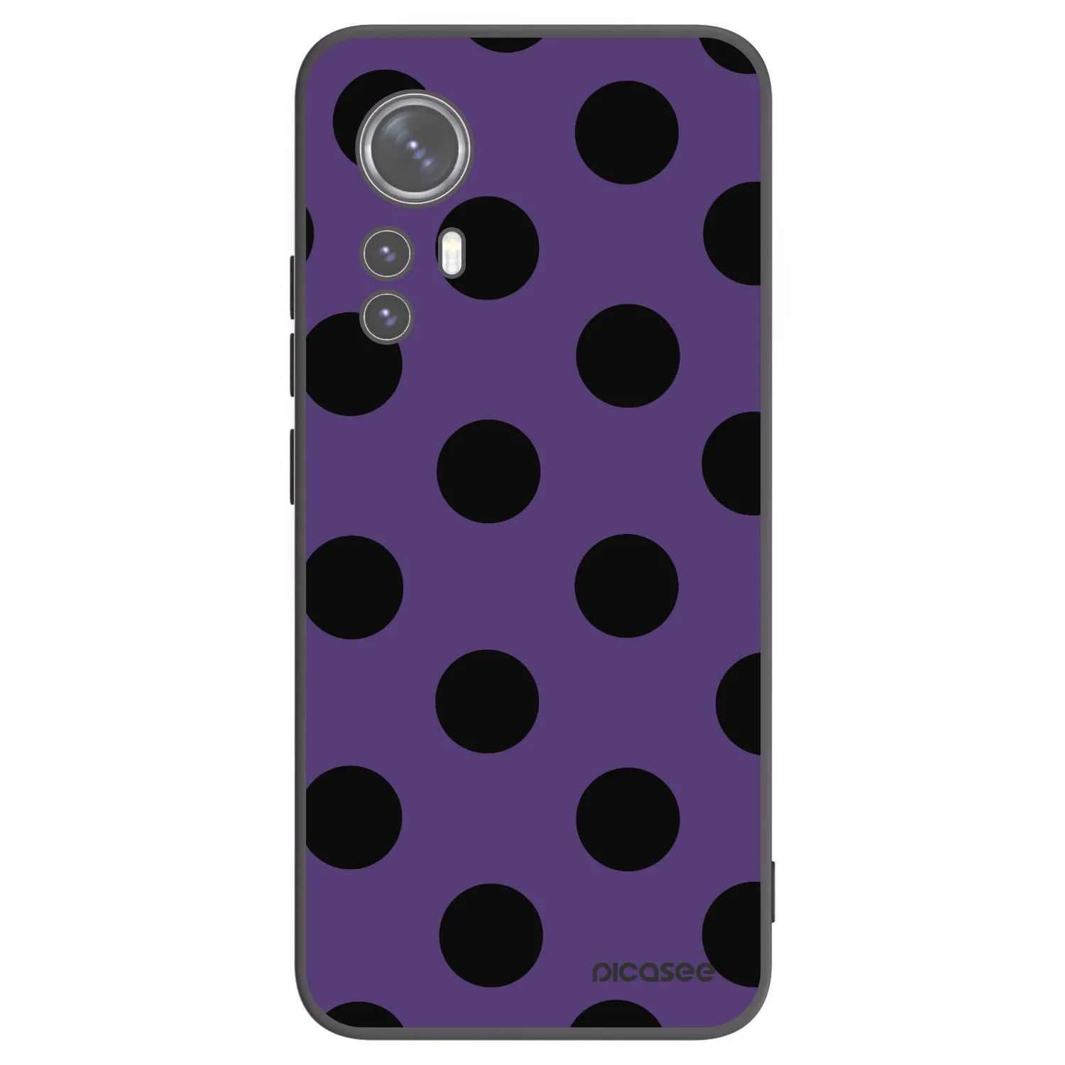 Picasee silikonski črni ovitek za Xiaomi 12X - Big flickers 2